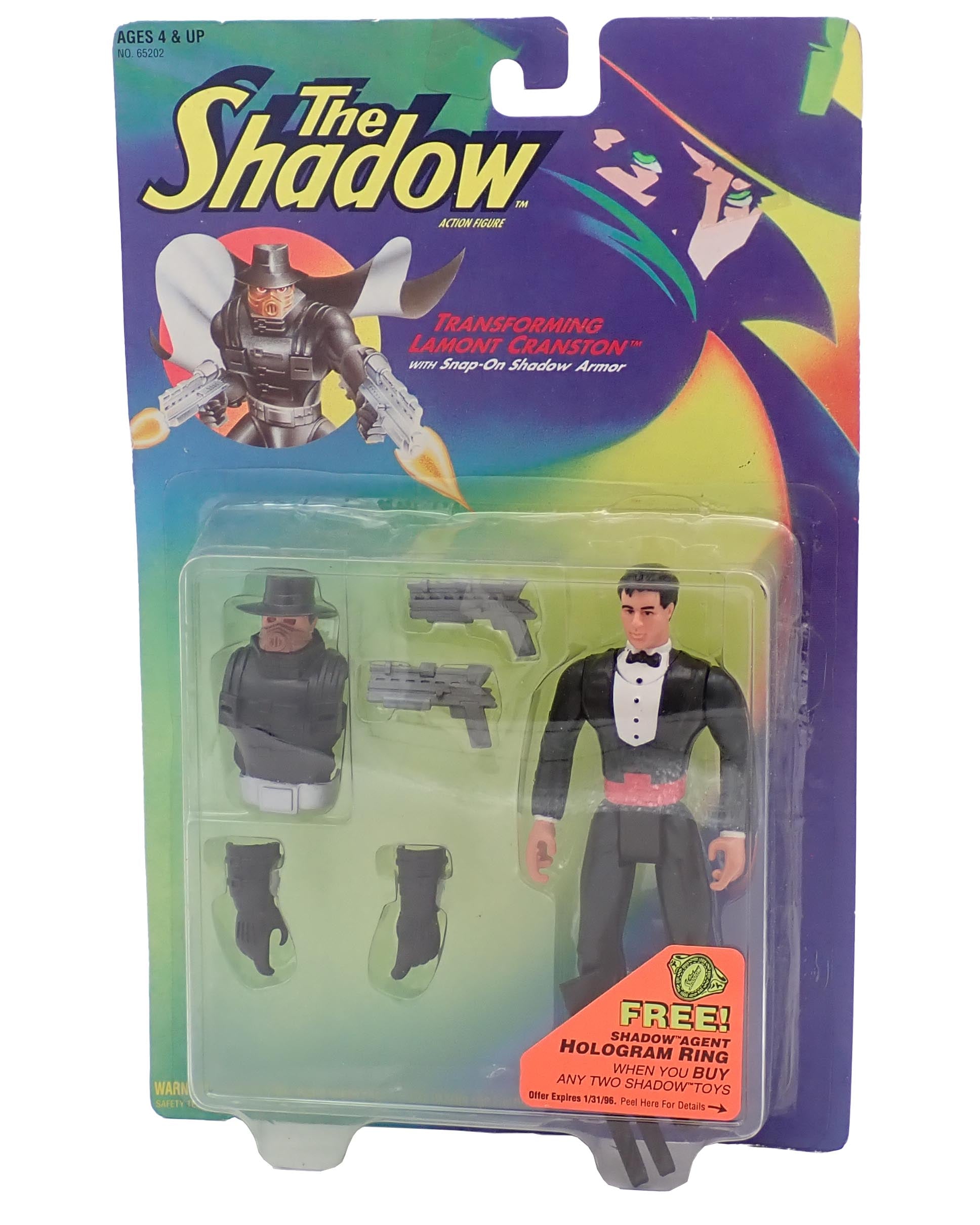 Transforming Lamont Cranston - The Shadow Action Figure
