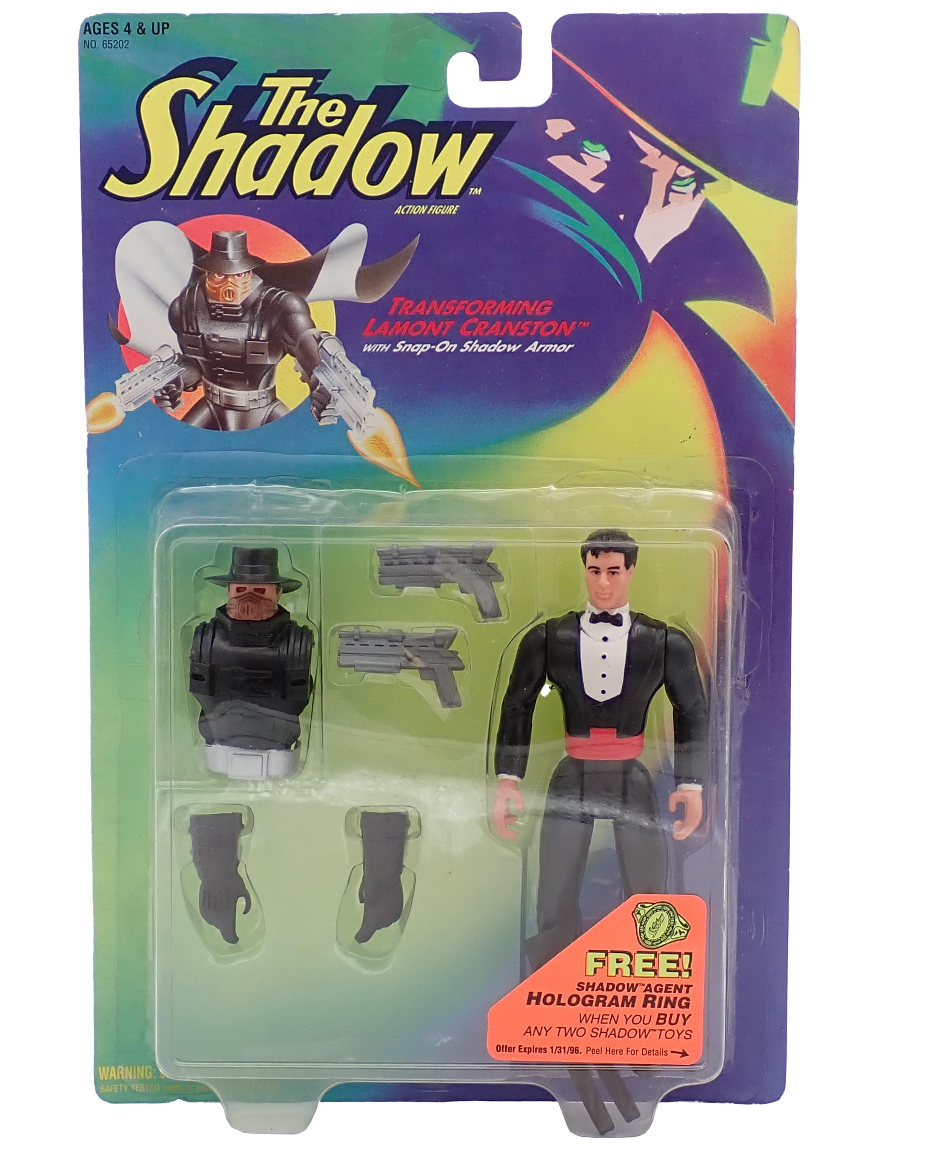 Transforming Lamont Cranston - The Shadow Action Figure