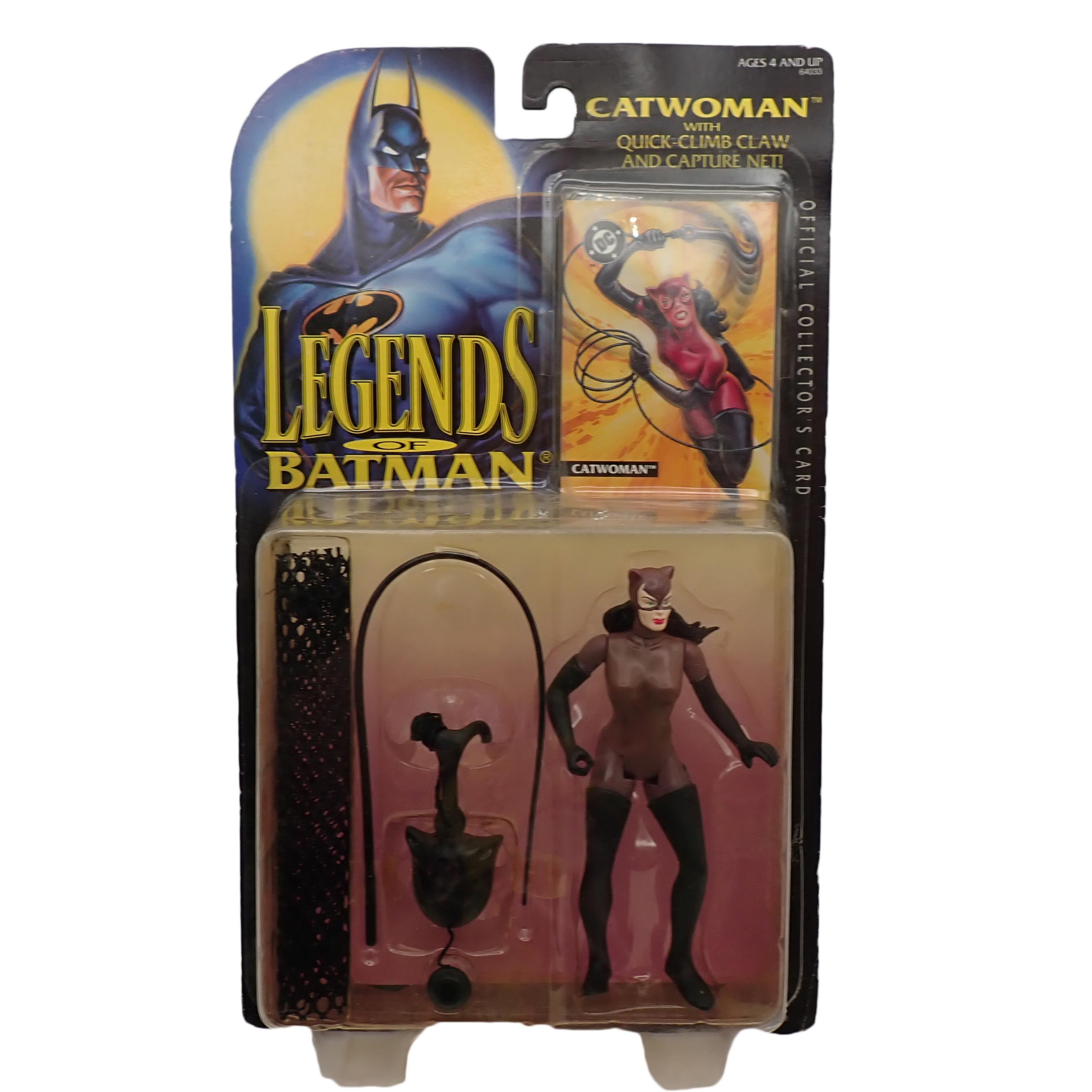 Catwoman with Quick-Climb Claw and Capture Net! - Legends of Batman [Pre-Owned]