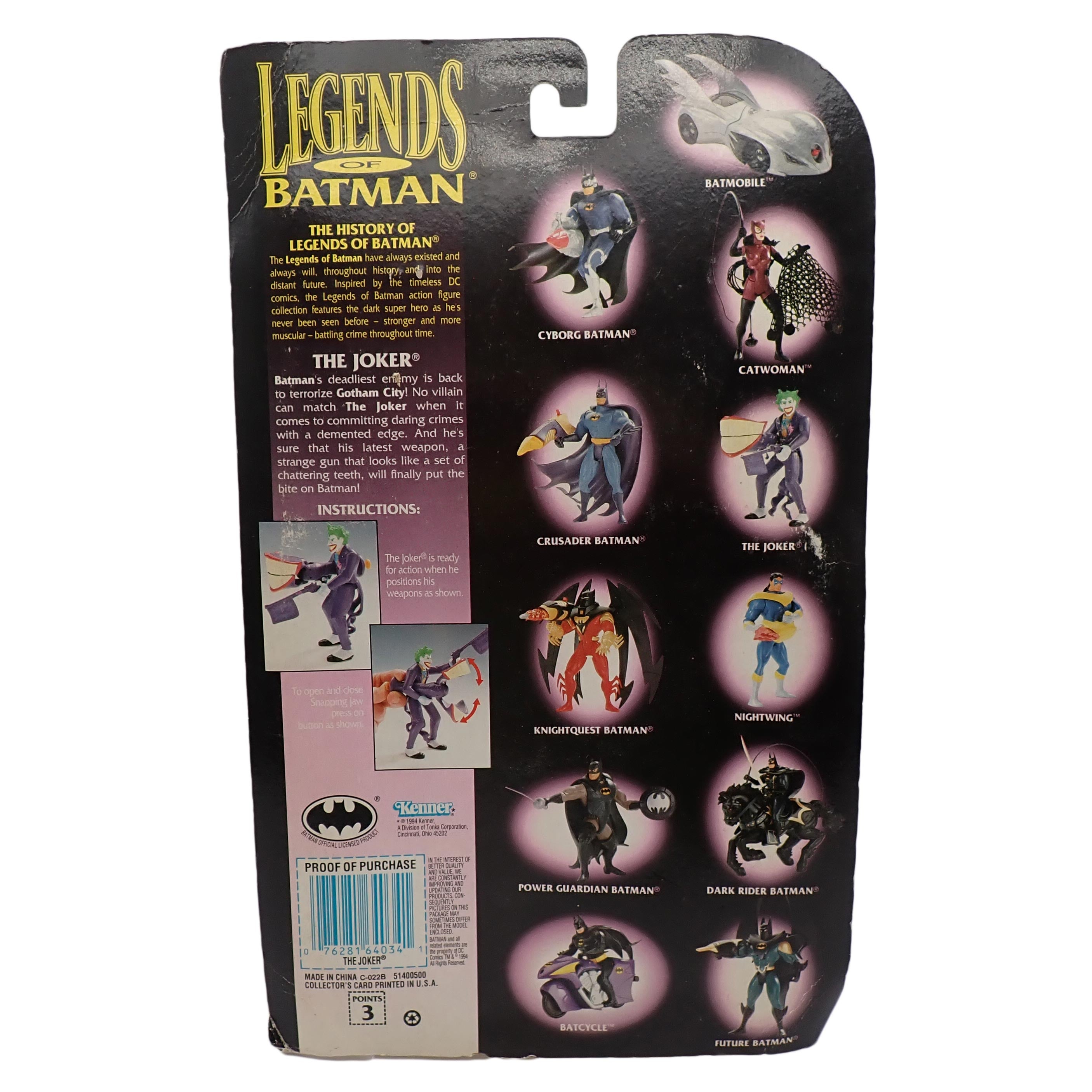 The Joker with Snapping Jaw! - Legends of Batman [Pre-Owned]