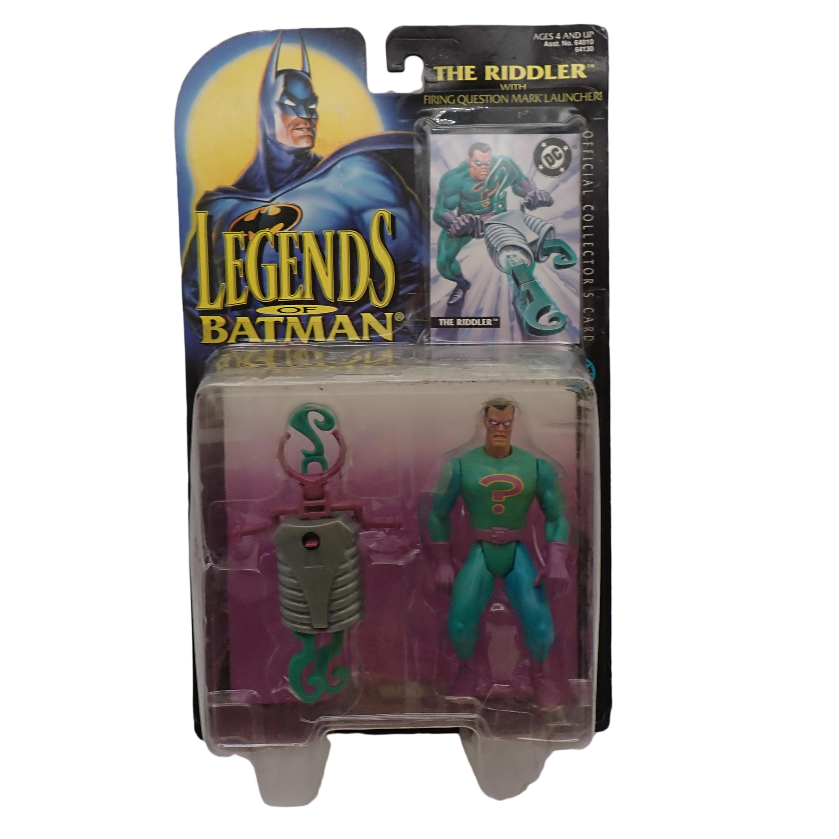 The Riddler with Firing Question Mark Launcher! - Legends of Batman [Pre-Owned]