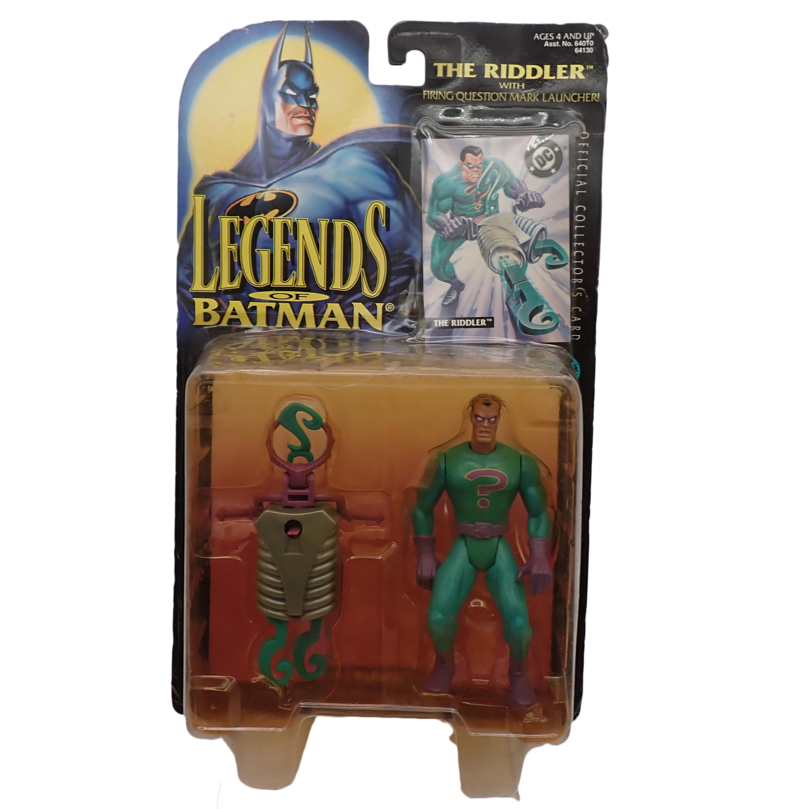 The Riddler with Firing Question Mark Launcher! - Legends of Batman [Pre-Owned]