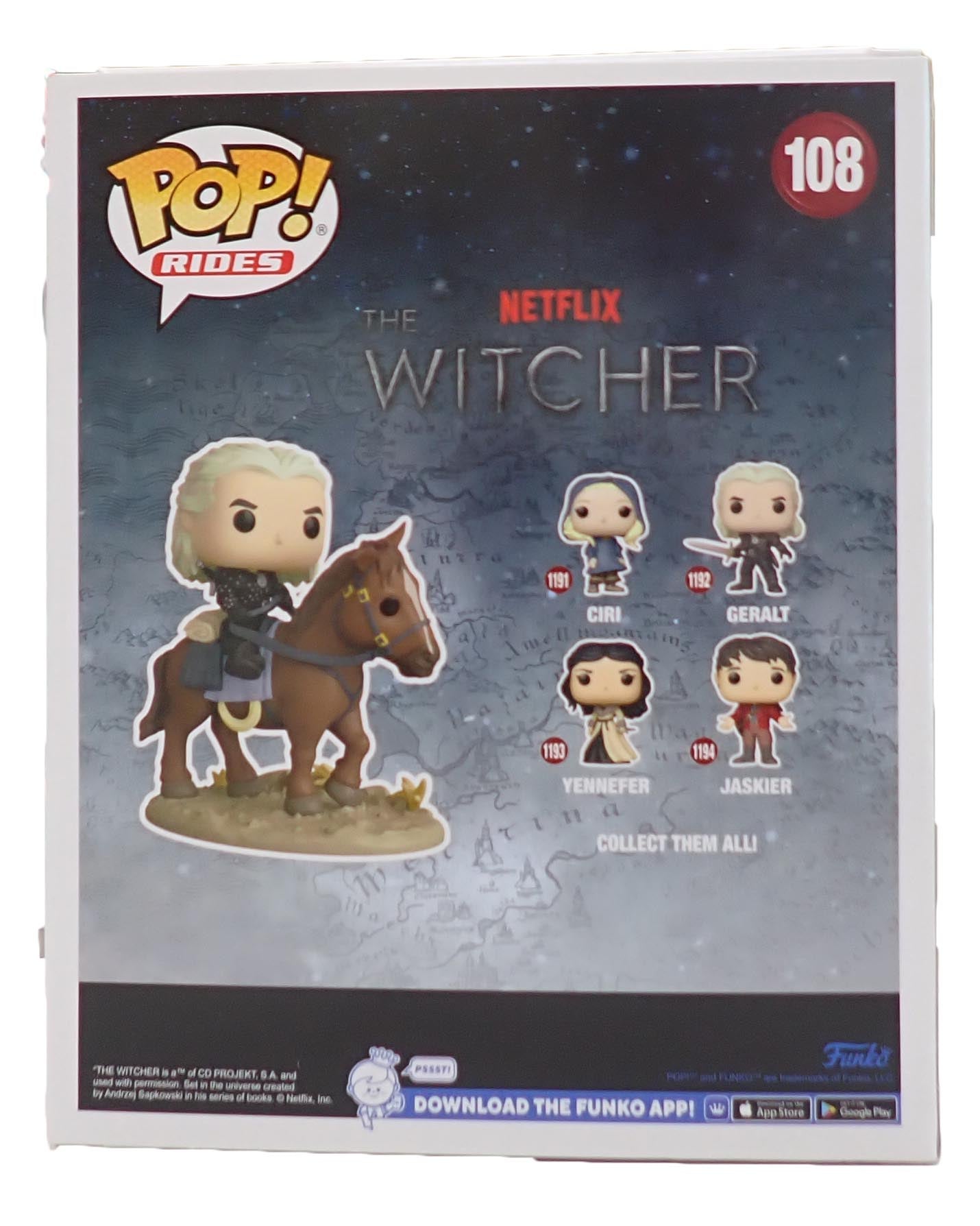Geralt and Roach - POP! #108