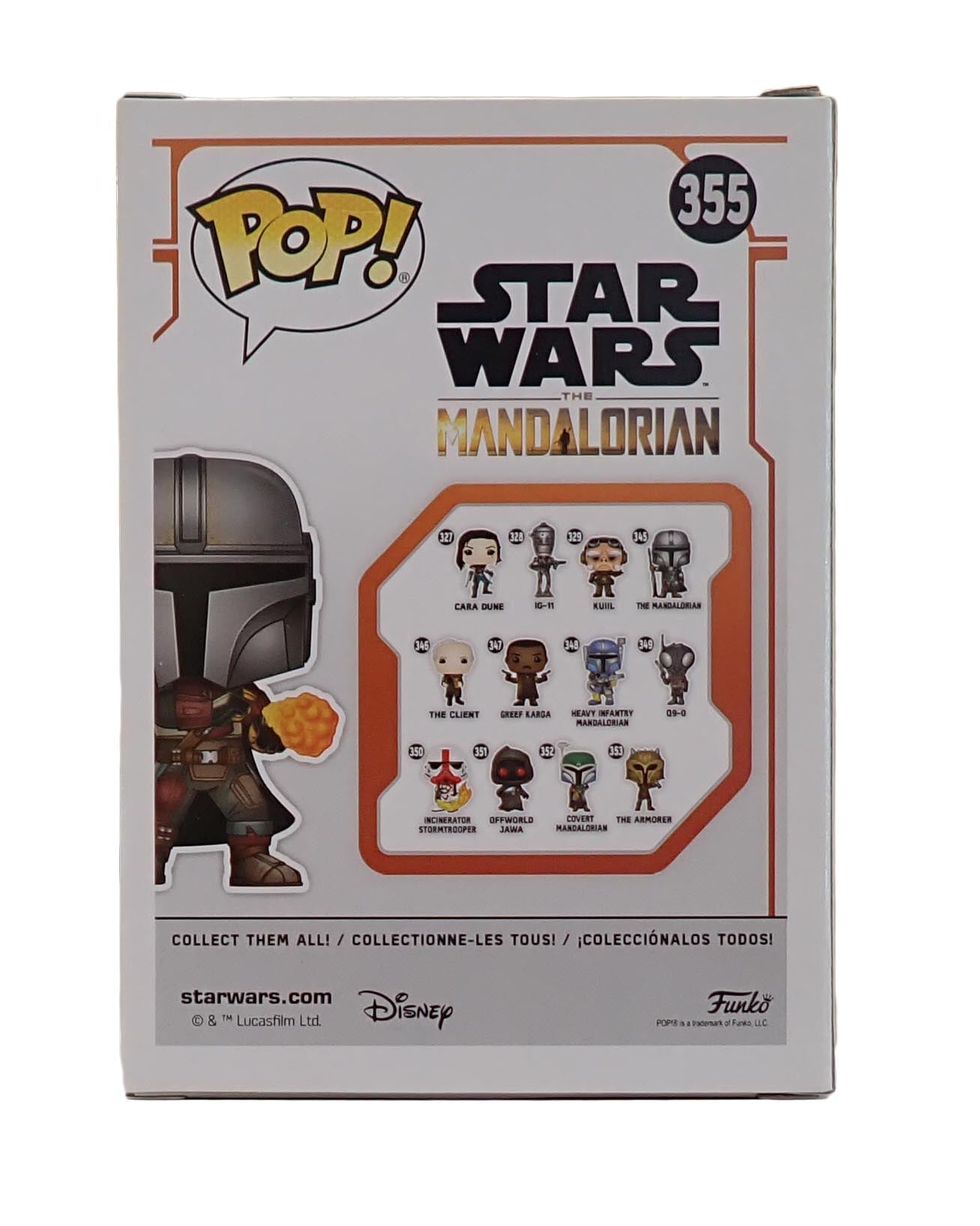 The Mandalorian Flame Throwing - POP! #355