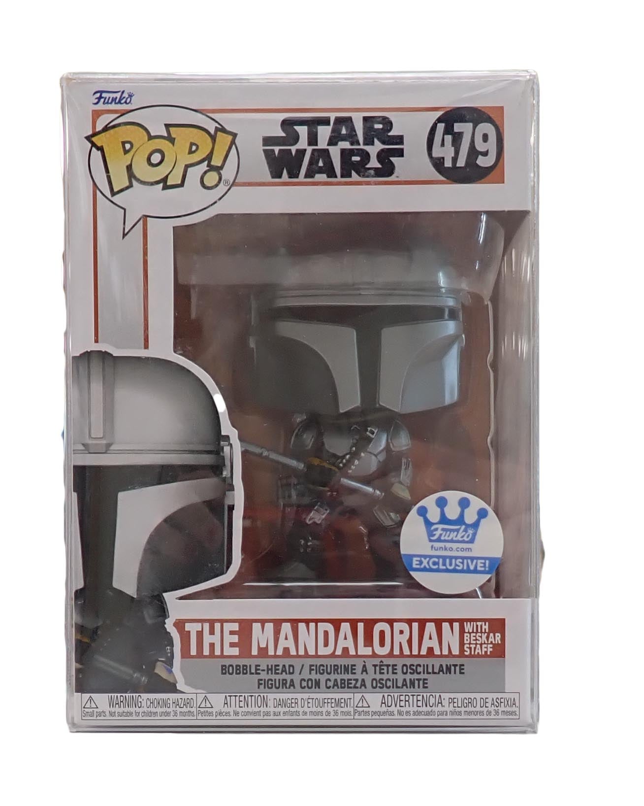 The Mandalorian With Beskar Staff - POP! #479