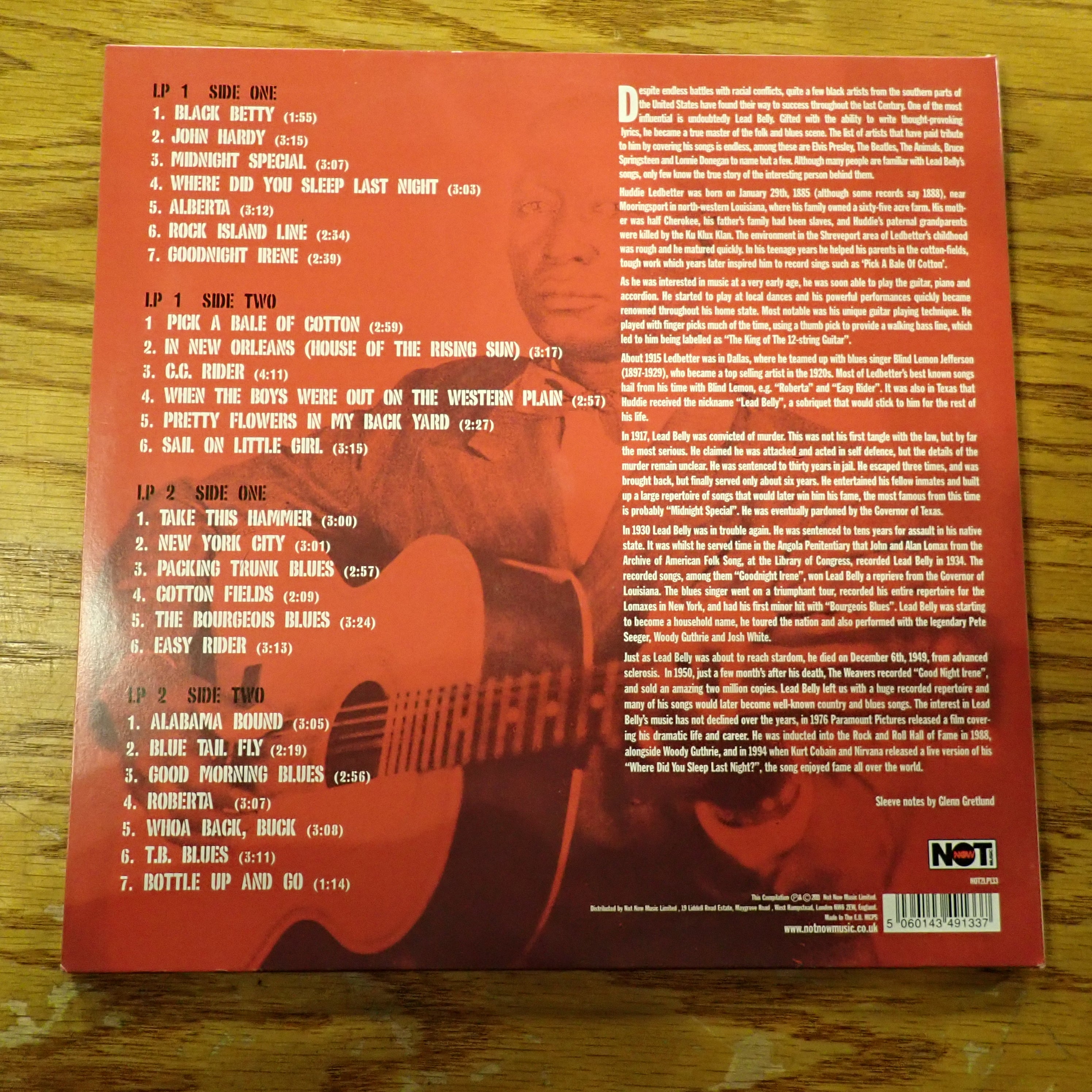 Lead Belly - Black Betty