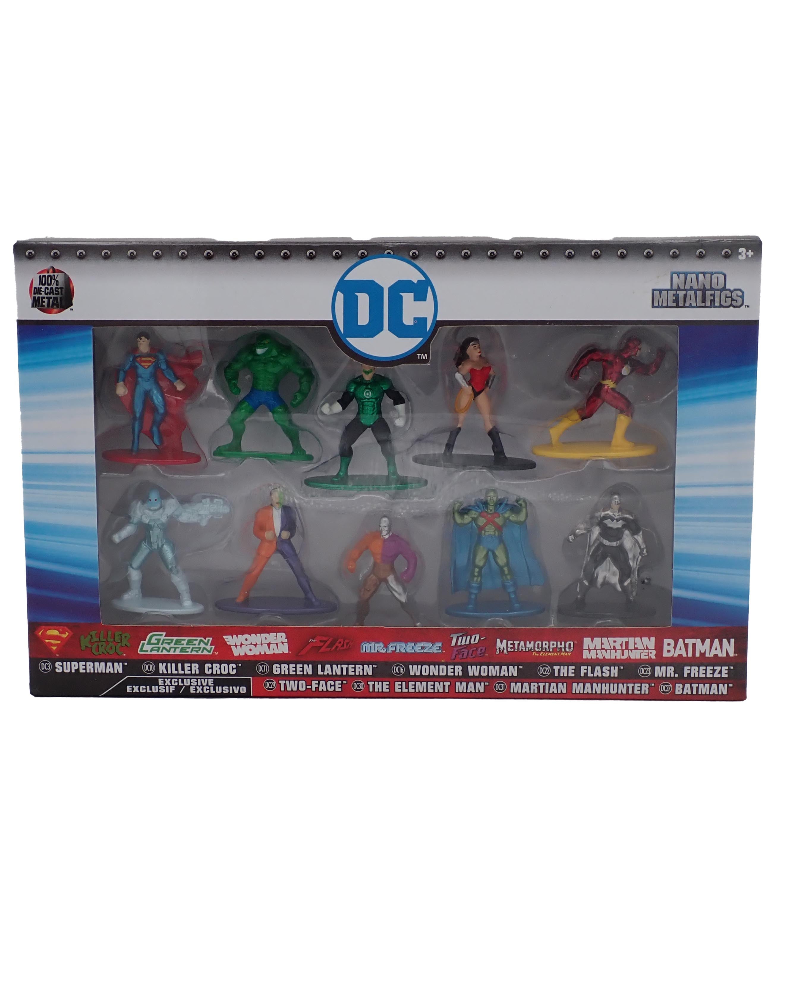 DC Nano Metalfigs - 10 Packs