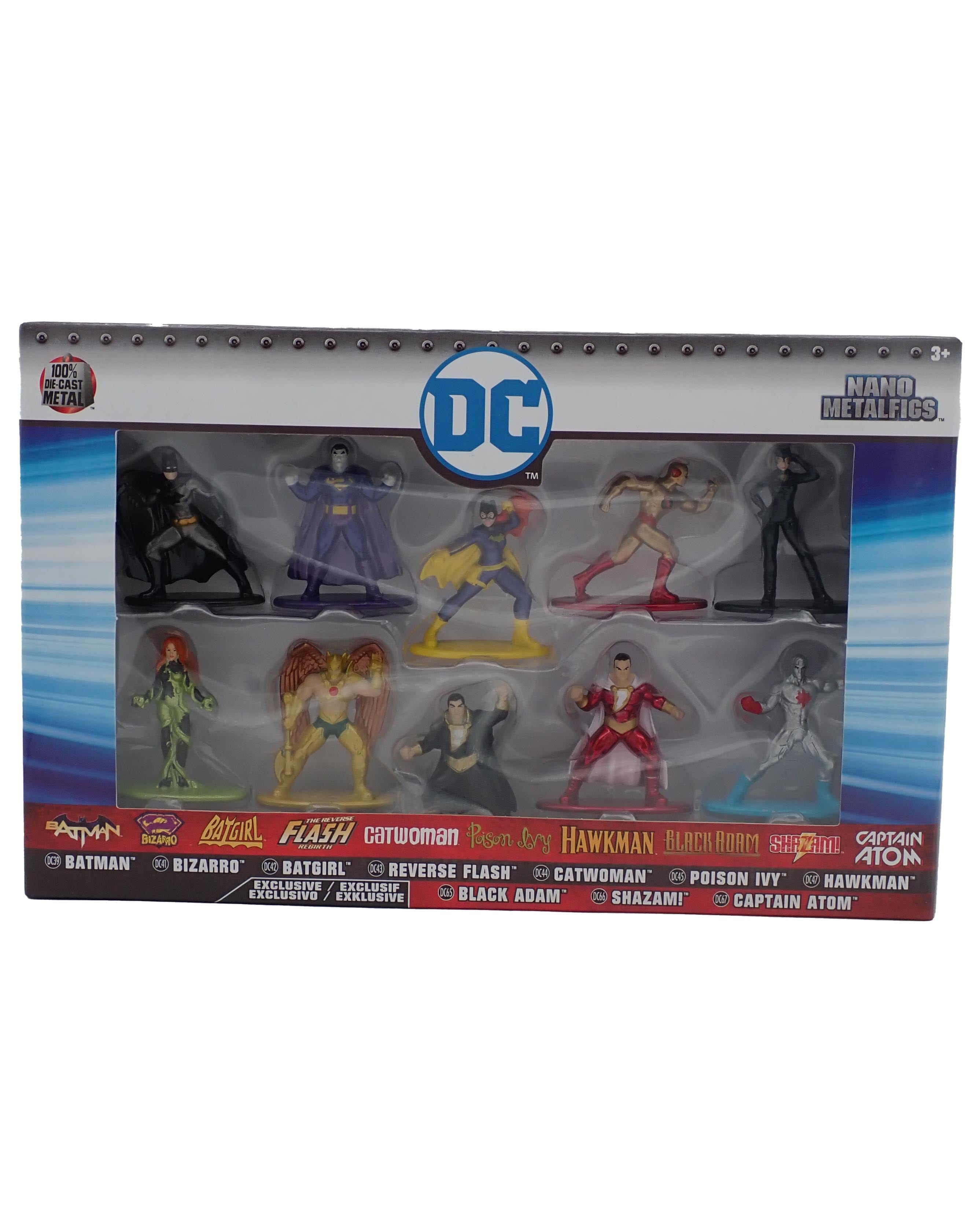DC Nano Metalfigs - 10 Packs