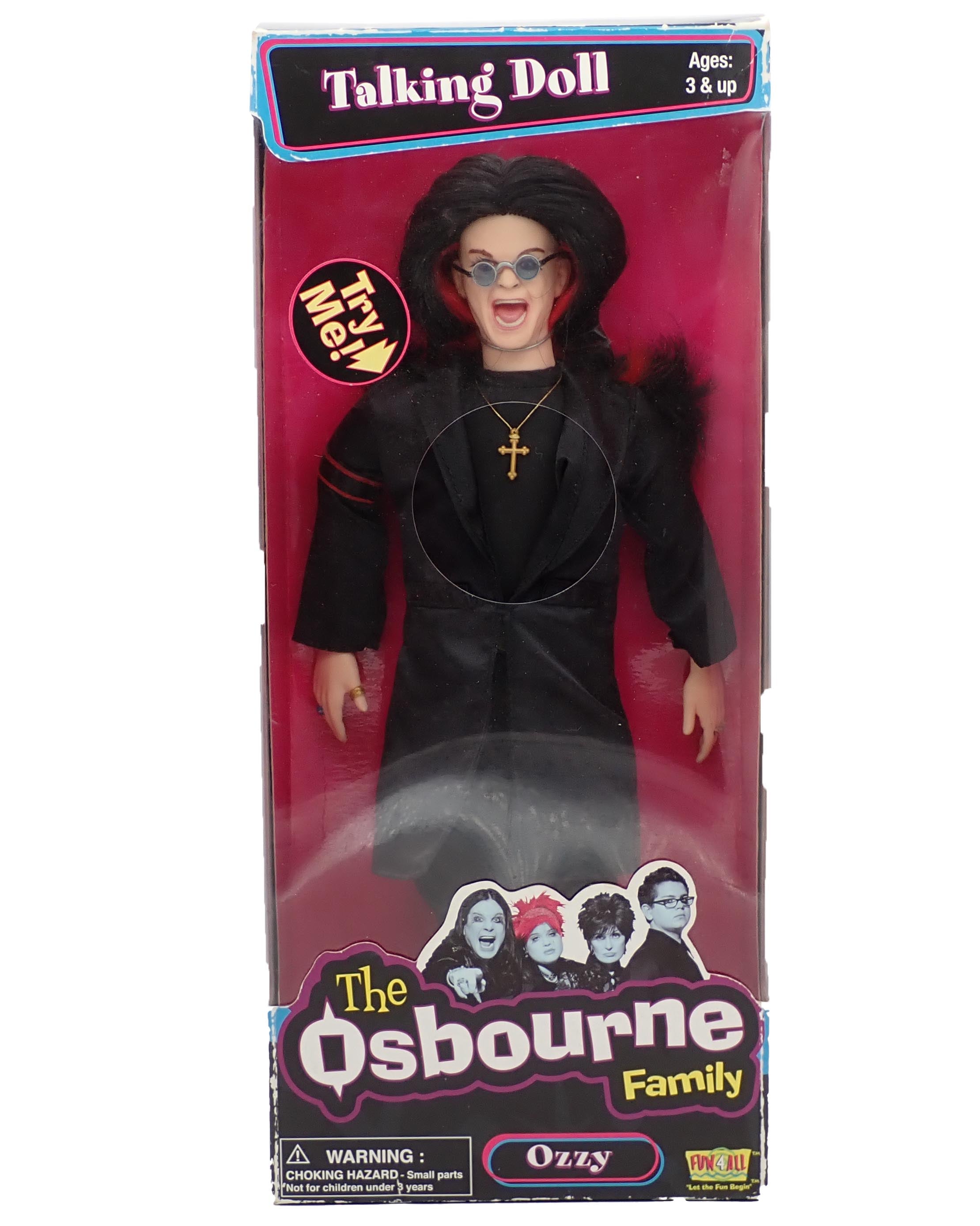 Ozzy - The Osbourne Family Talking Doll