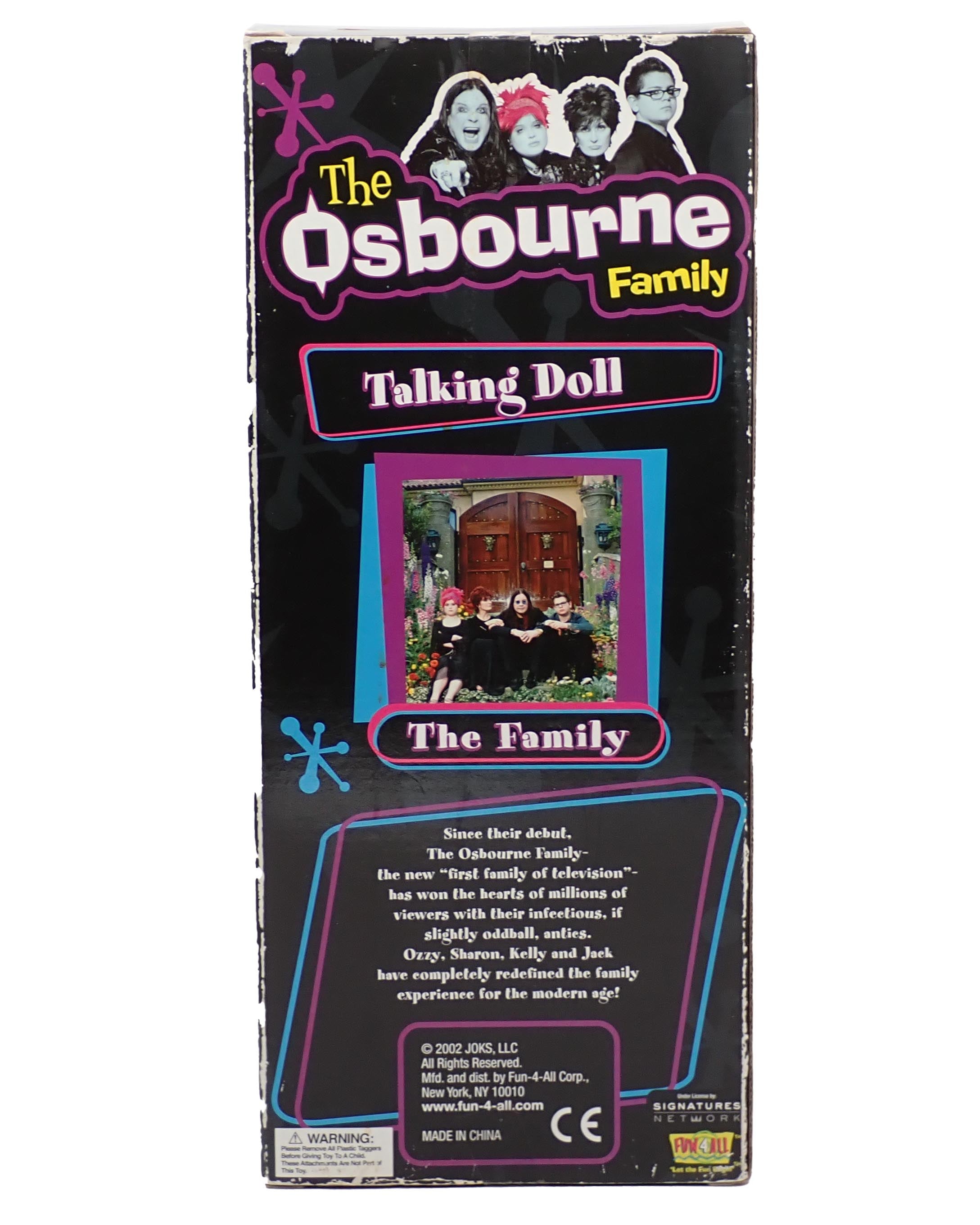 Ozzy - The Osbourne Family Talking Doll