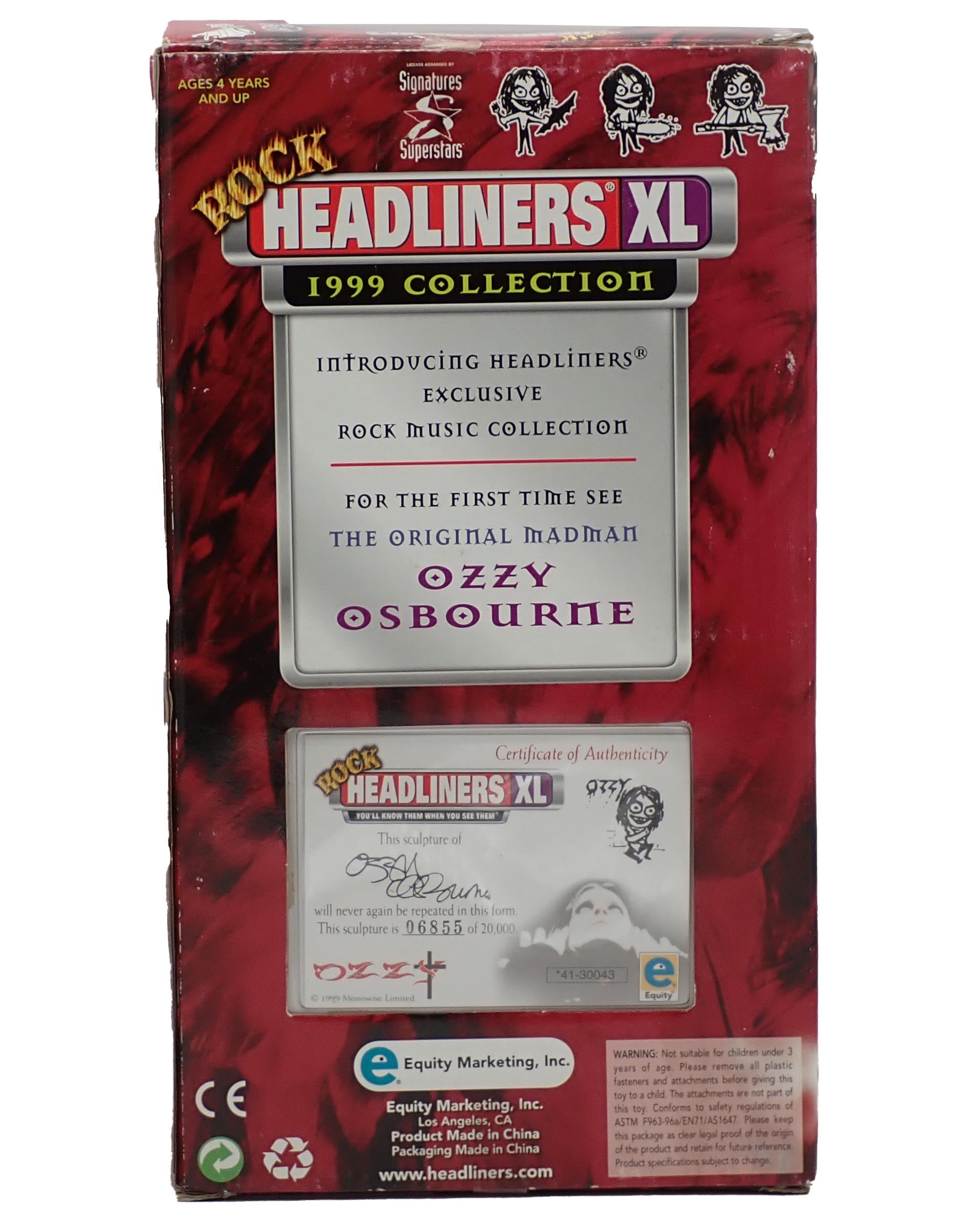 Ozzy Osbourne (Ozzy) - Rock Headliners XL