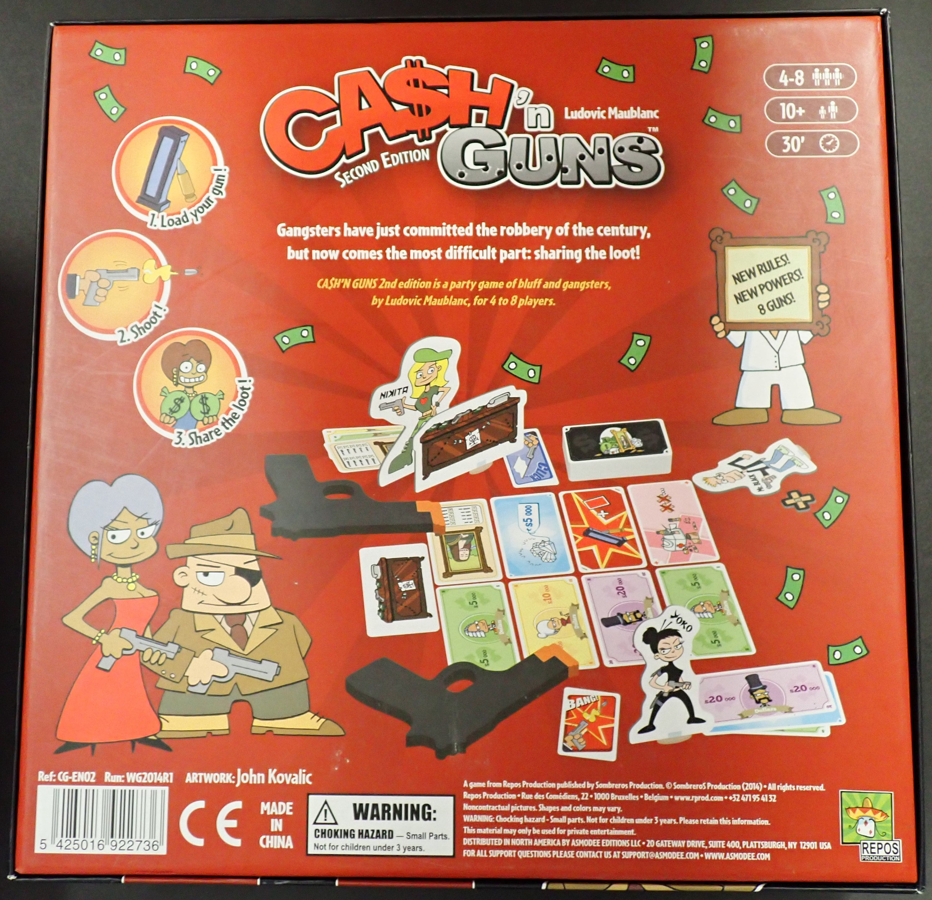 Cash 'n Guns w/ Expansion (USED)