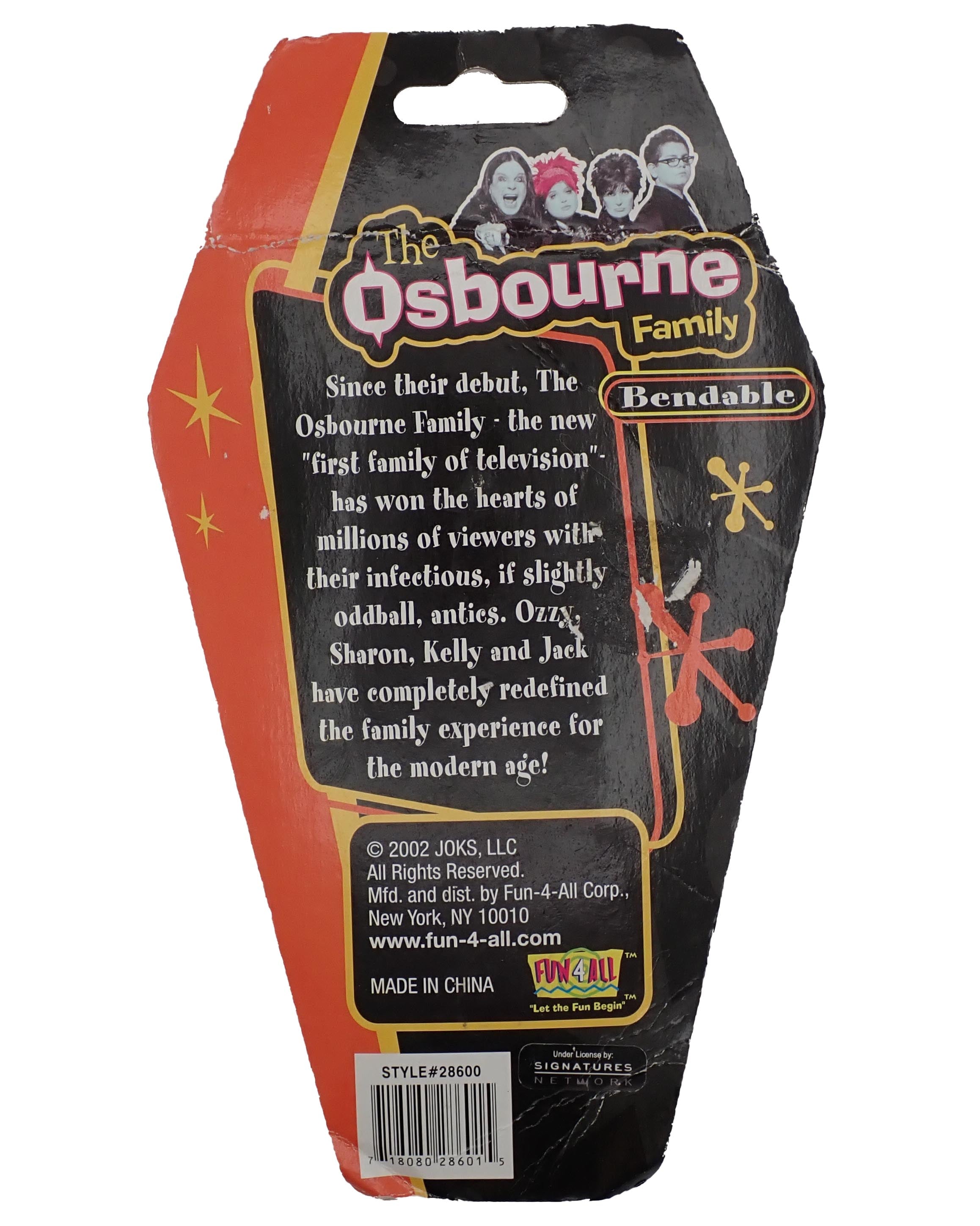 Ozzy - The Osbourne Family Bendable Figure