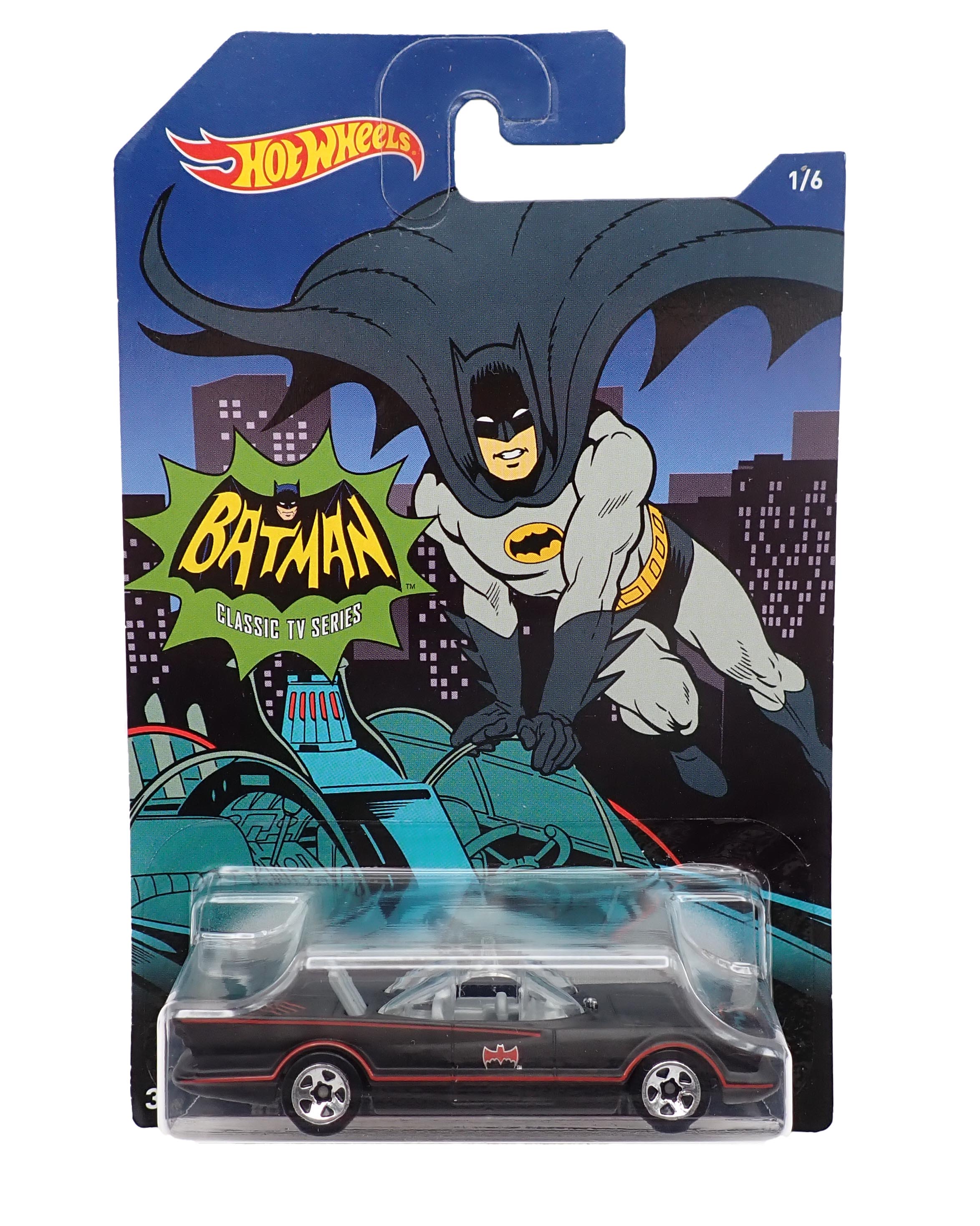 Hot Wheels Batman Classic TV Series Batmobile 1/6