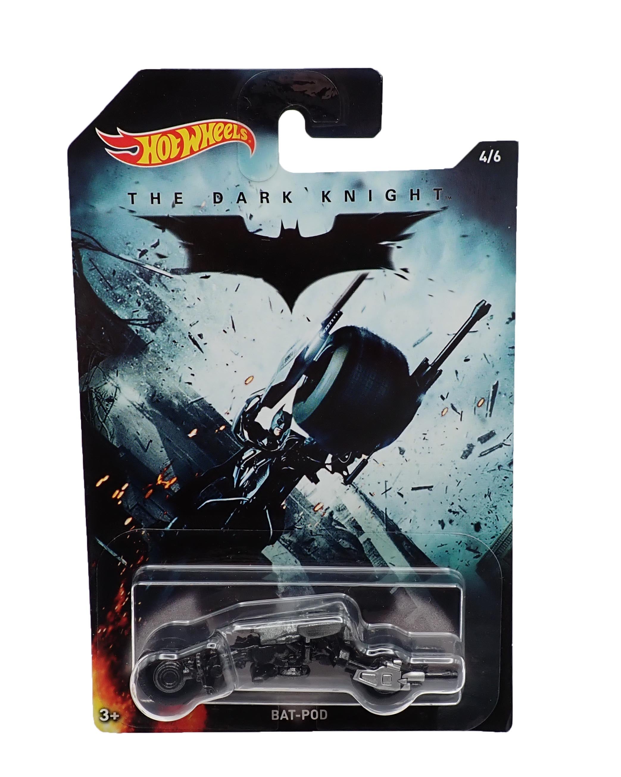 Hot Wheels The Dark Knight Bat-Pod 4/6