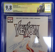 Venom #3 (2018) - CGC 9.8 - SIGNED BY SIGNED BY DONNY CATES & RYAN STEGMAN