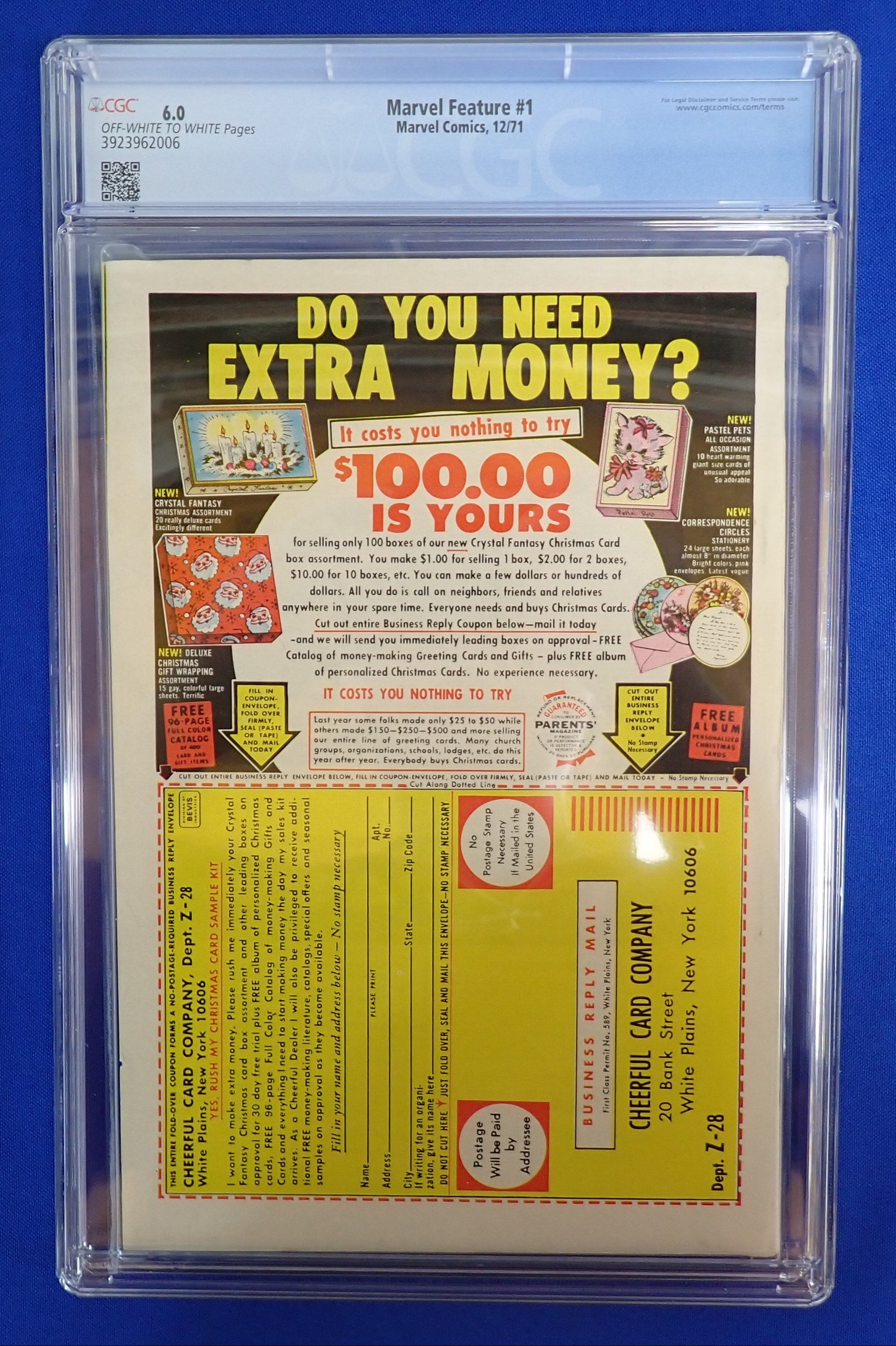 Marvel Feature #1 (1971) - CGC 6.0 - 1st Defenders