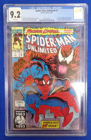 Spider-Man Unlimited #1 (1993) - CGC 9.2 - 1st Shriek (Frances Barrison)