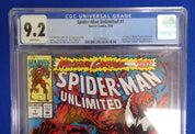 Spider-Man Unlimited #1 (1993) - CGC 9.2 - 1st Shriek (Frances Barrison)