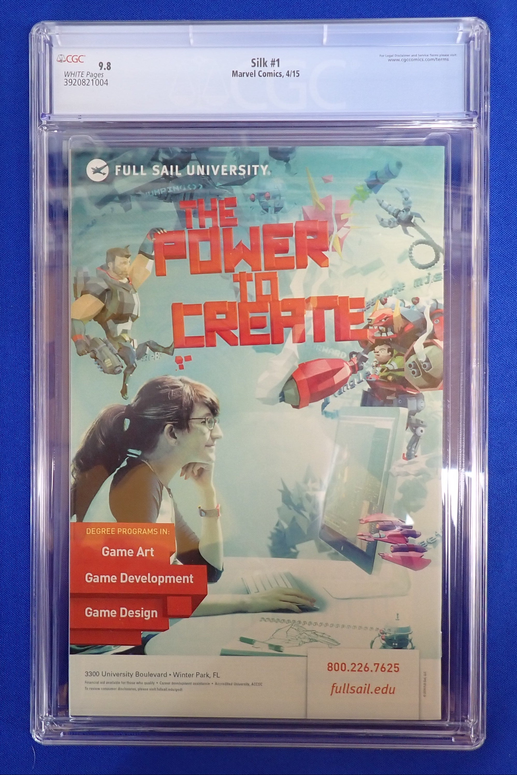 Silk #1 (2015) - CGC 9.8