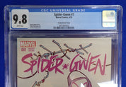 Spider-Gwen #1 (2015) - CGC 9.8 - Skottie Young Variant Cover