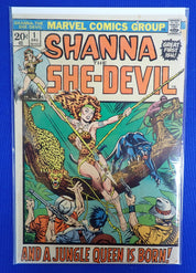 Shanna the She-Devil #1 (1972) - VG (4.0) - 1st Shanna She-Devil
