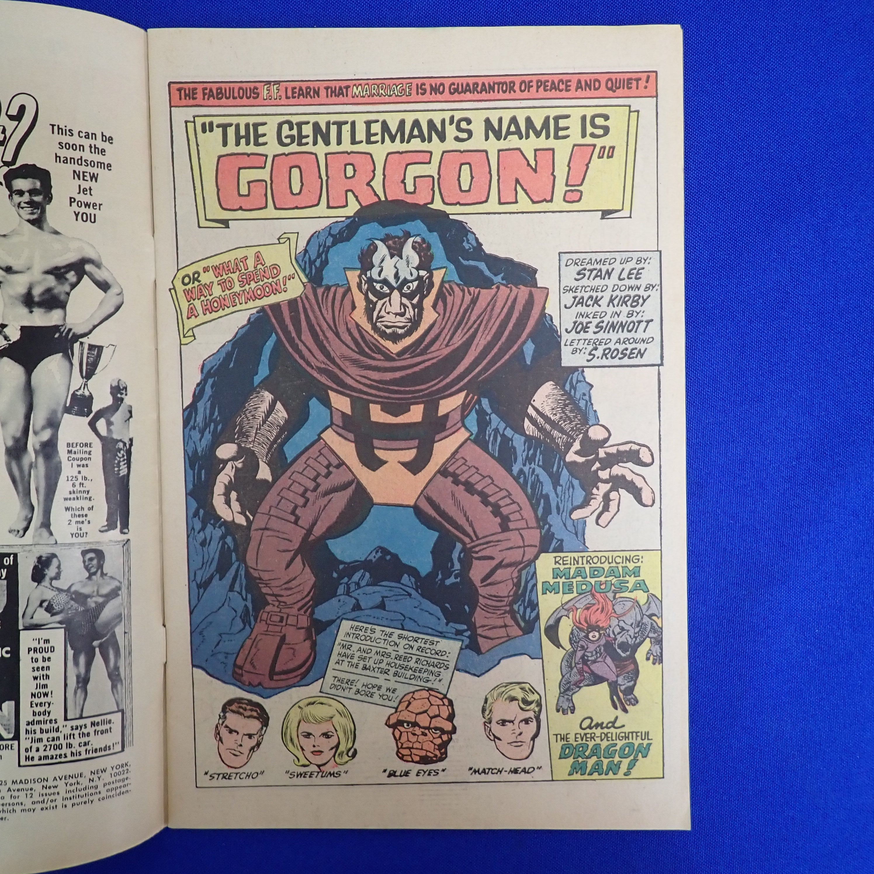 Fantastic Four #44 (1965) - VG+ (4.5) - 1st Gorgon