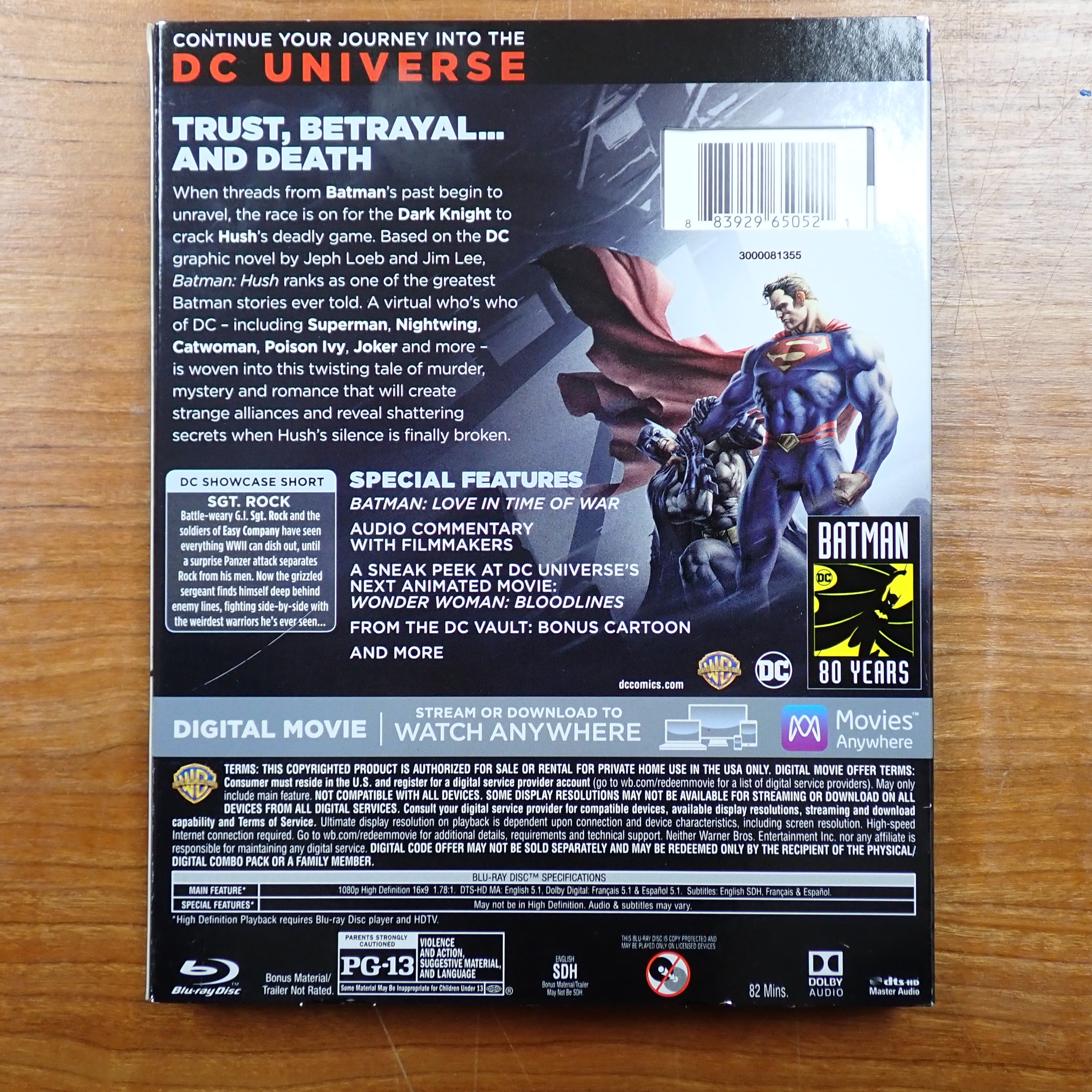 Batman: Hush - DVD & Blu-ray