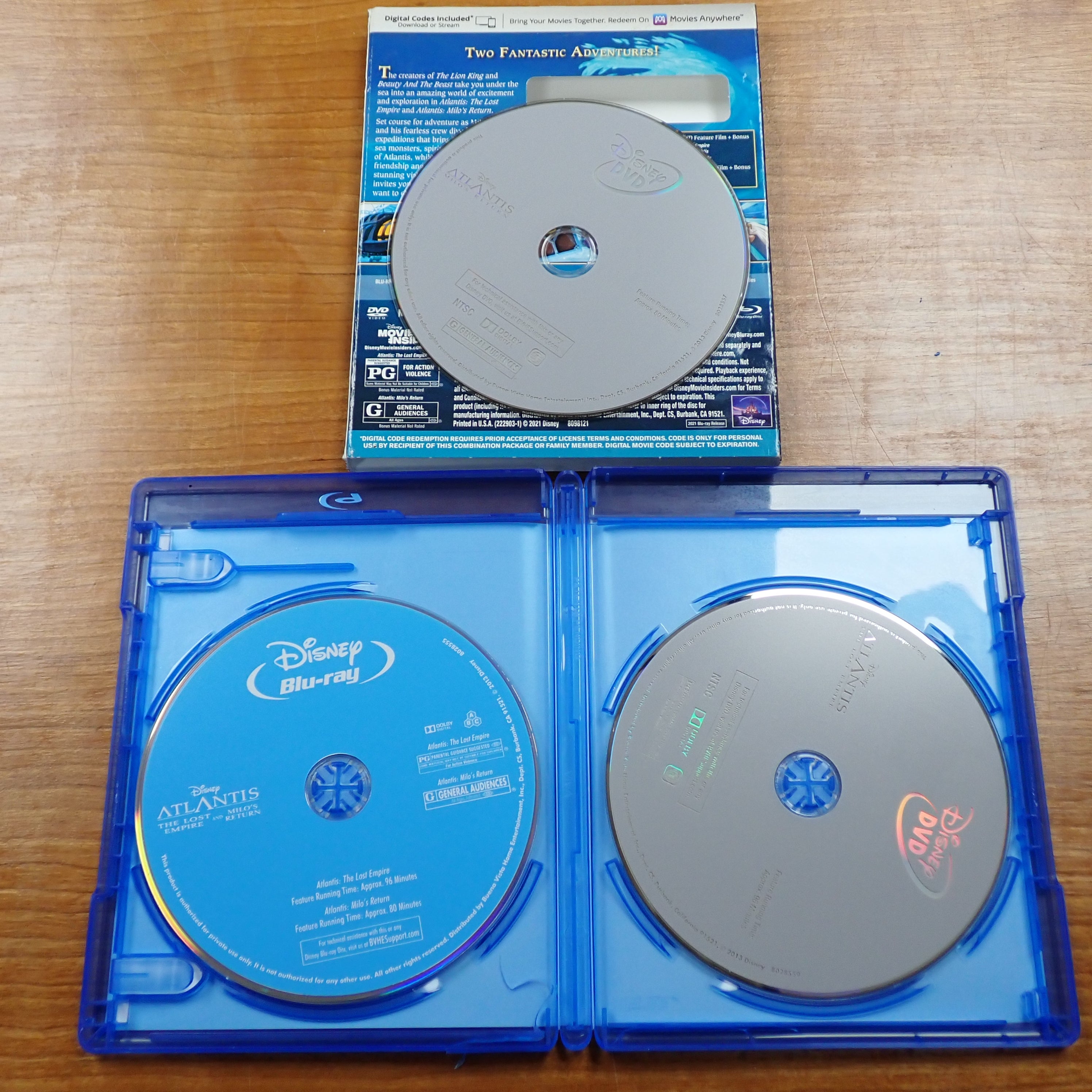 Atlantis 2-Movie Collection - Blu-ray & DVD