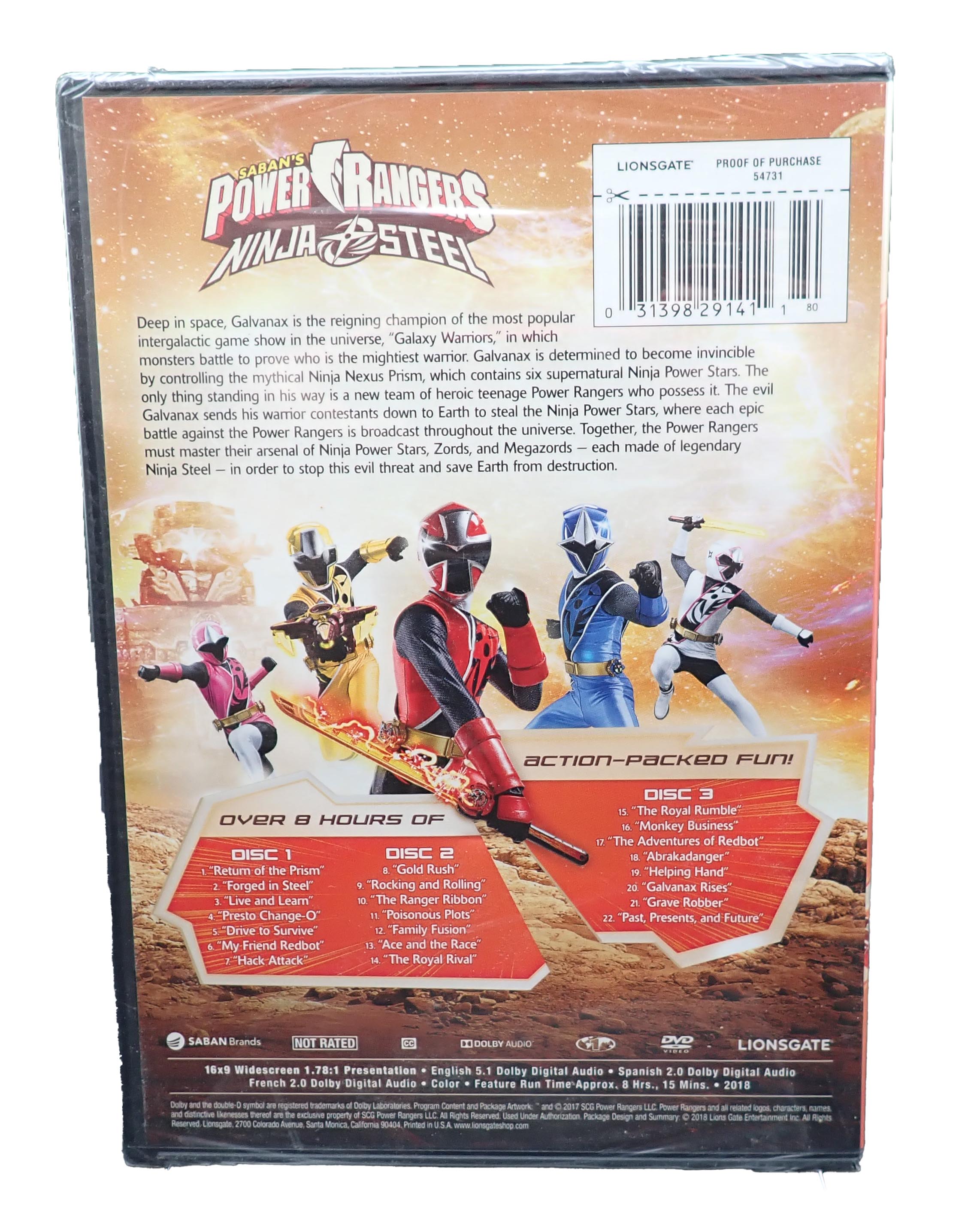 Saban's Power Rangers Ninja Steel