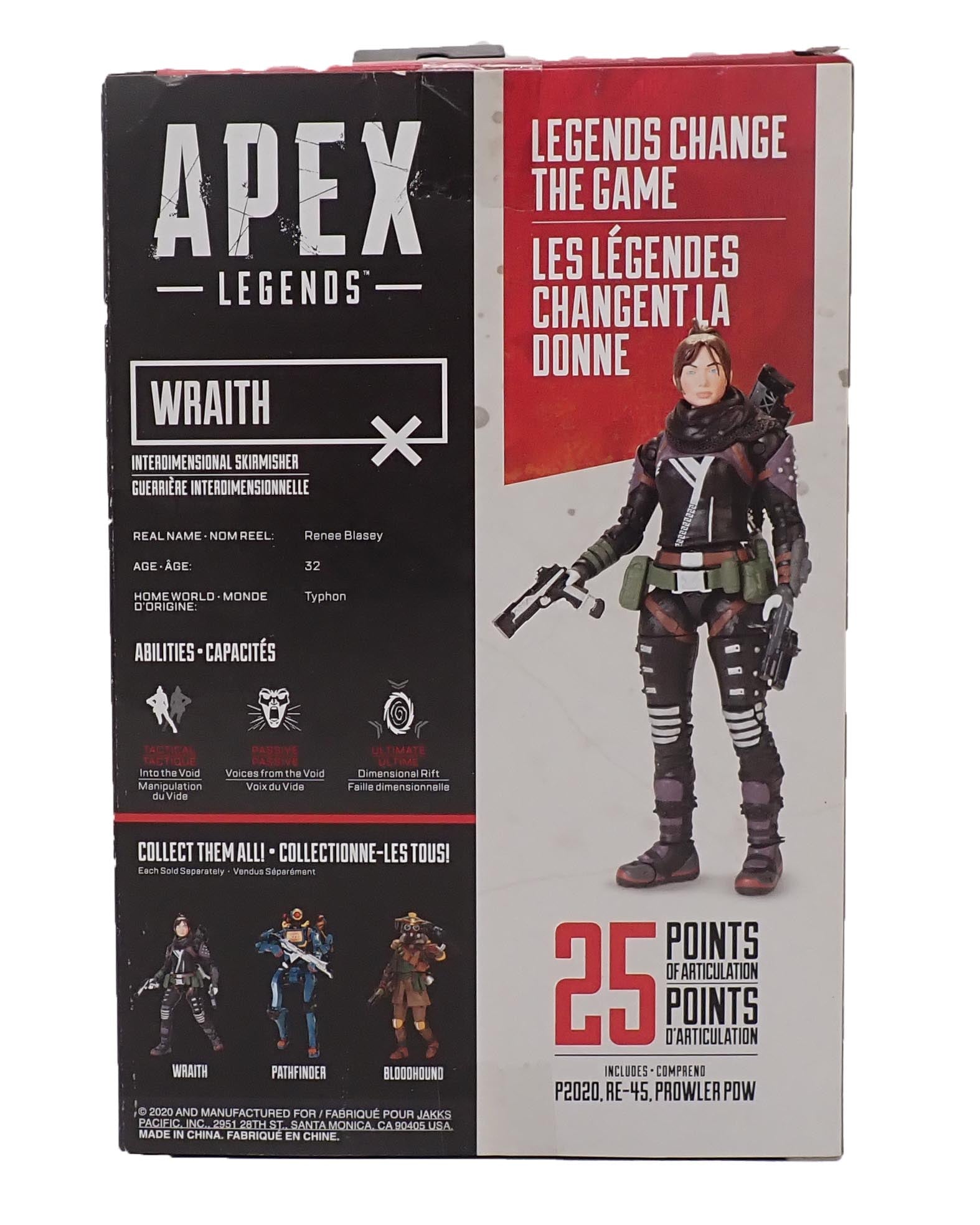 Wraith Apex Legends Season 1 Action Figure