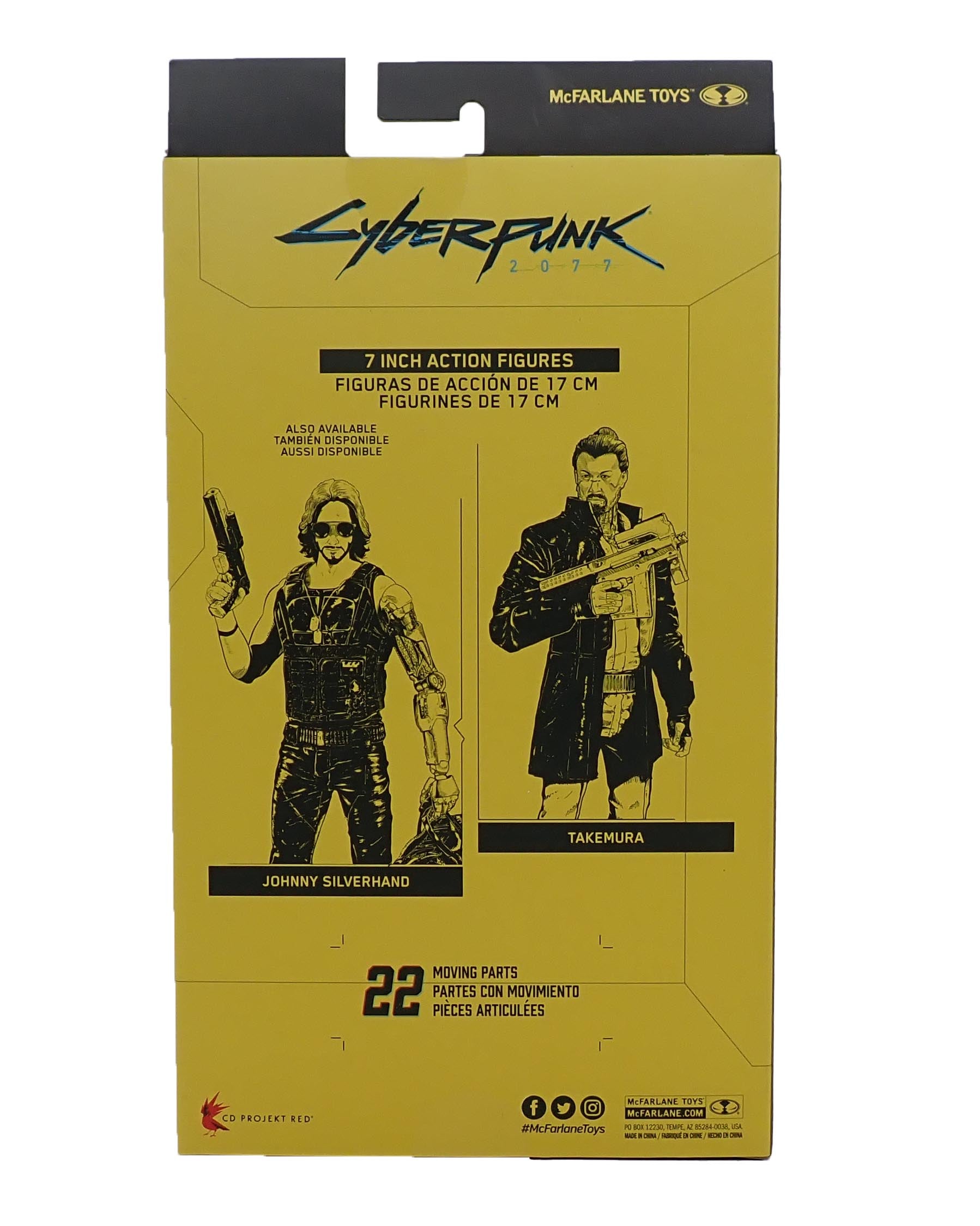 Cyberpunk 2077 Takemura 7" Action Figure