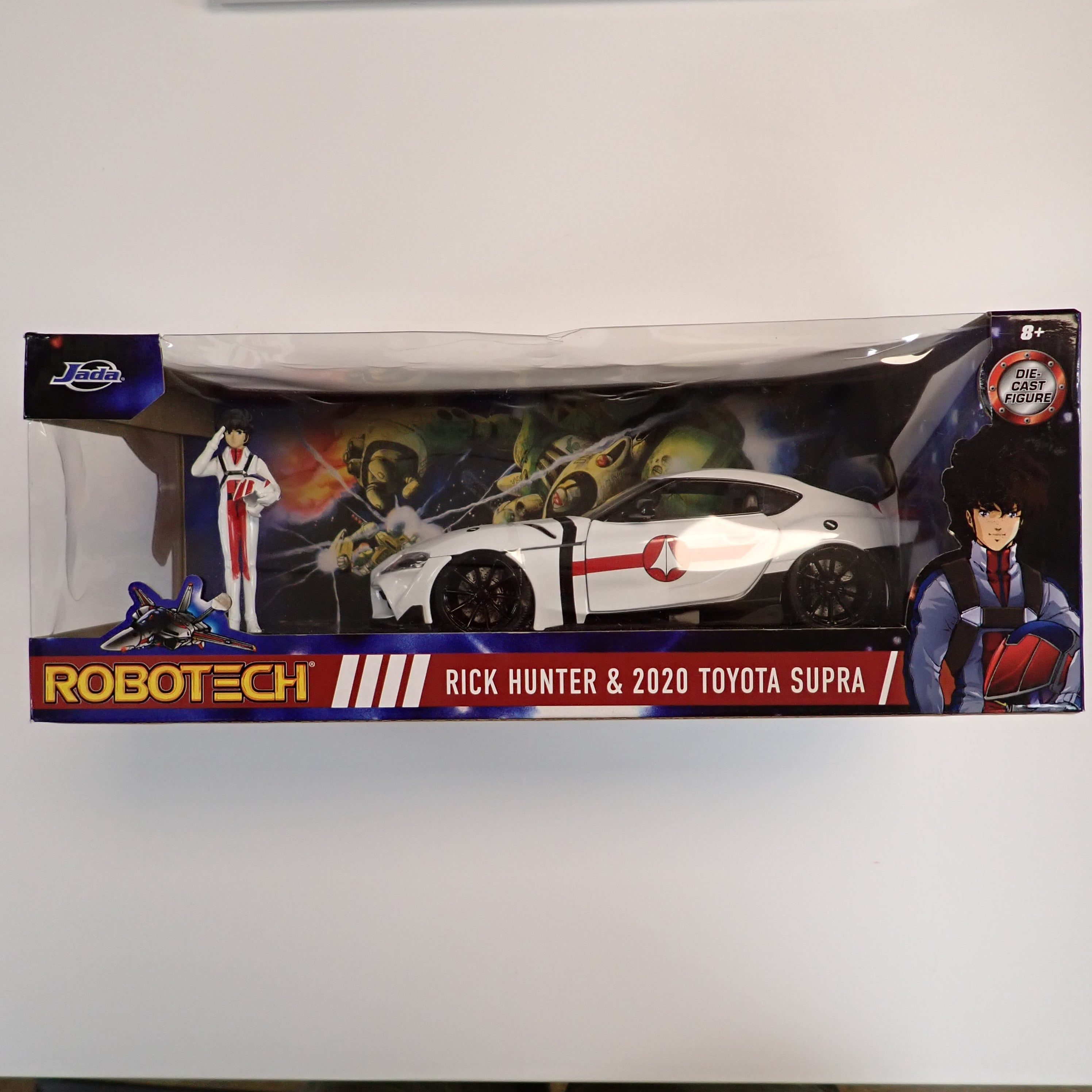 Robotech Rick Hunter & 2020 Toyota Supra - Jada Toys [Pre-Owned]