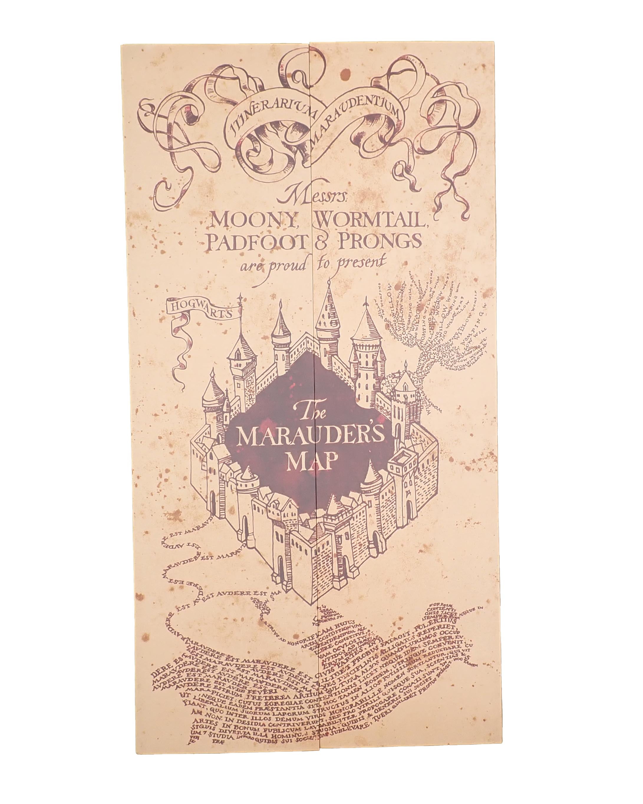 Harry Potter Wizarding World Marauders Map