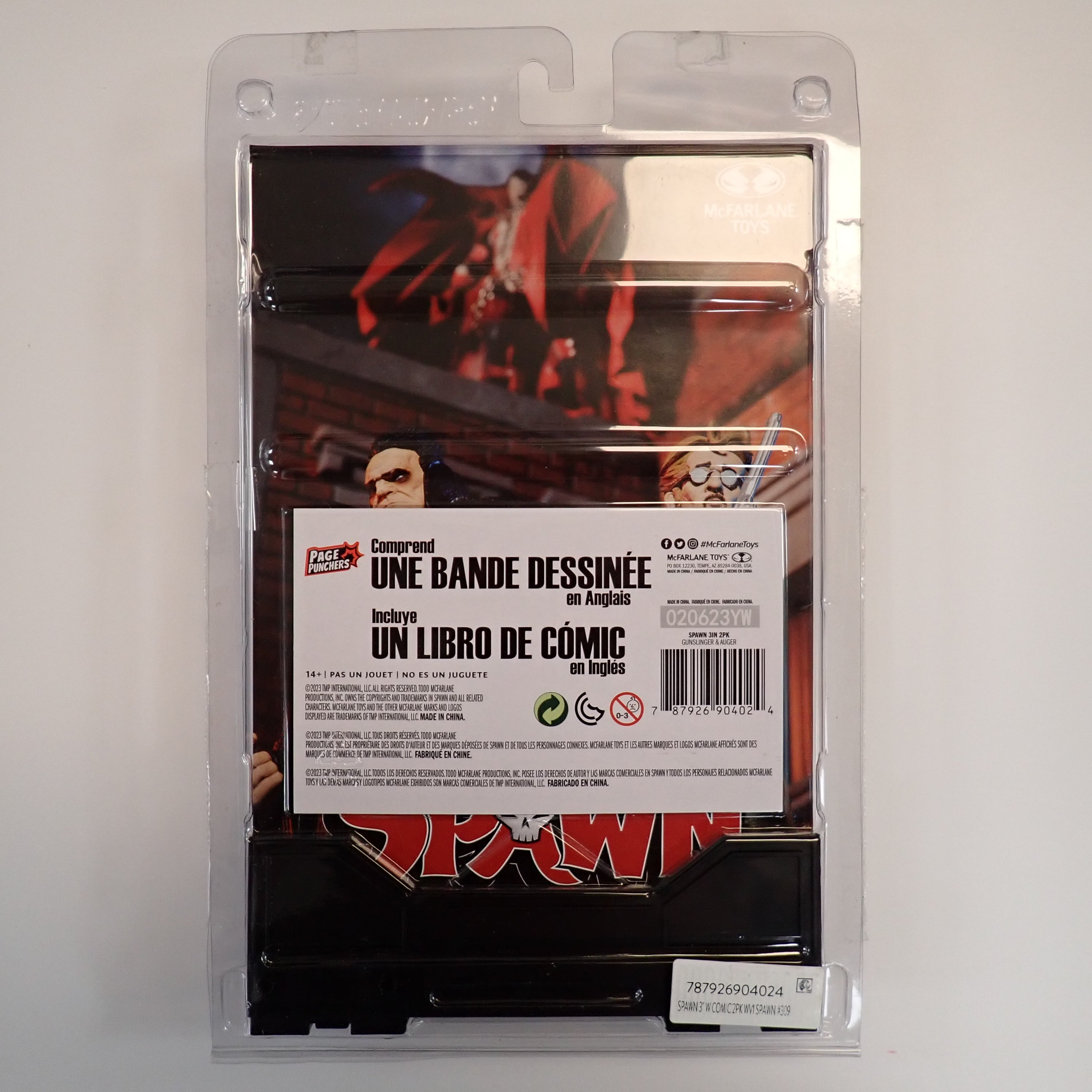 Spawn Gunslinger and Auger - Page Puncher McFarlane Toys [Pre-Owned]