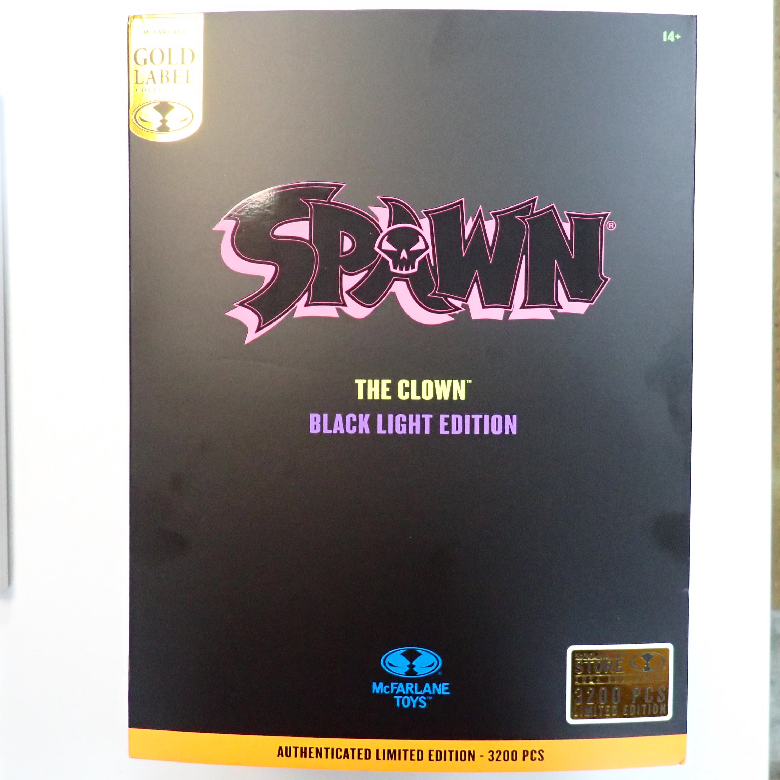 Spawn: The Clown Black Light Edition - McFarlane Toys [Pre-Owned]