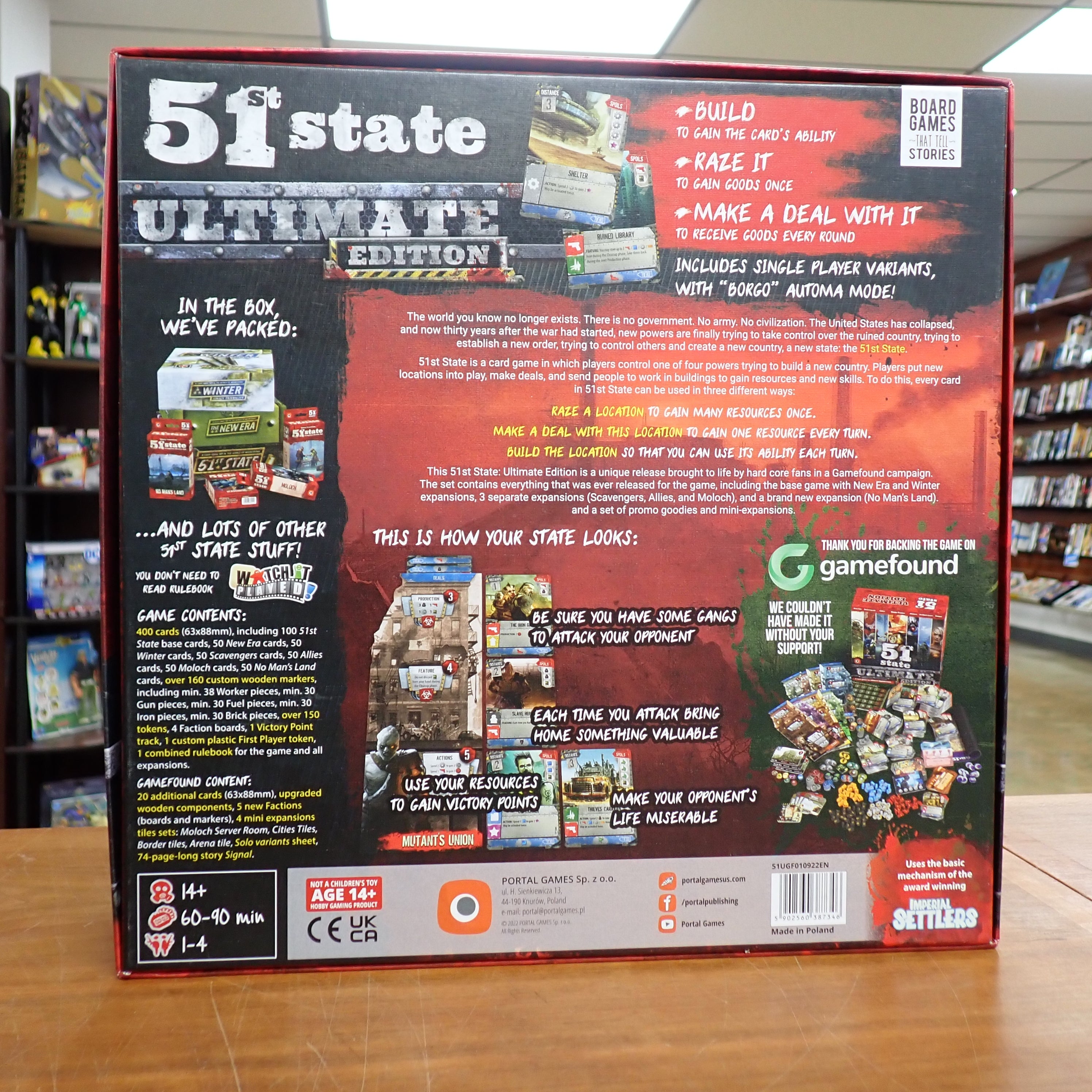 51st State: Ultimate Edition [Gamefound Edition] (USED)
