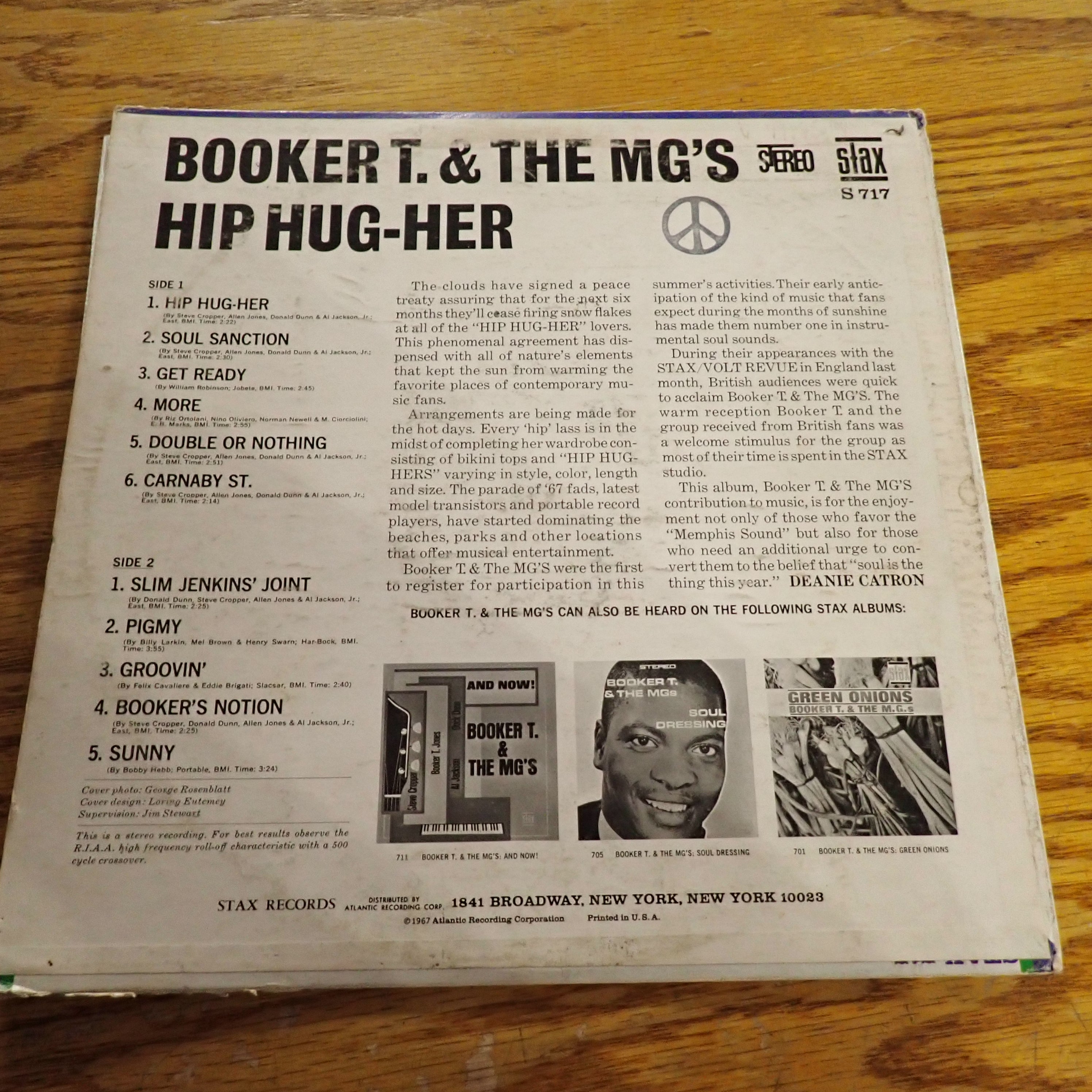 Booker T. & The MG's – Hip Hug-Her