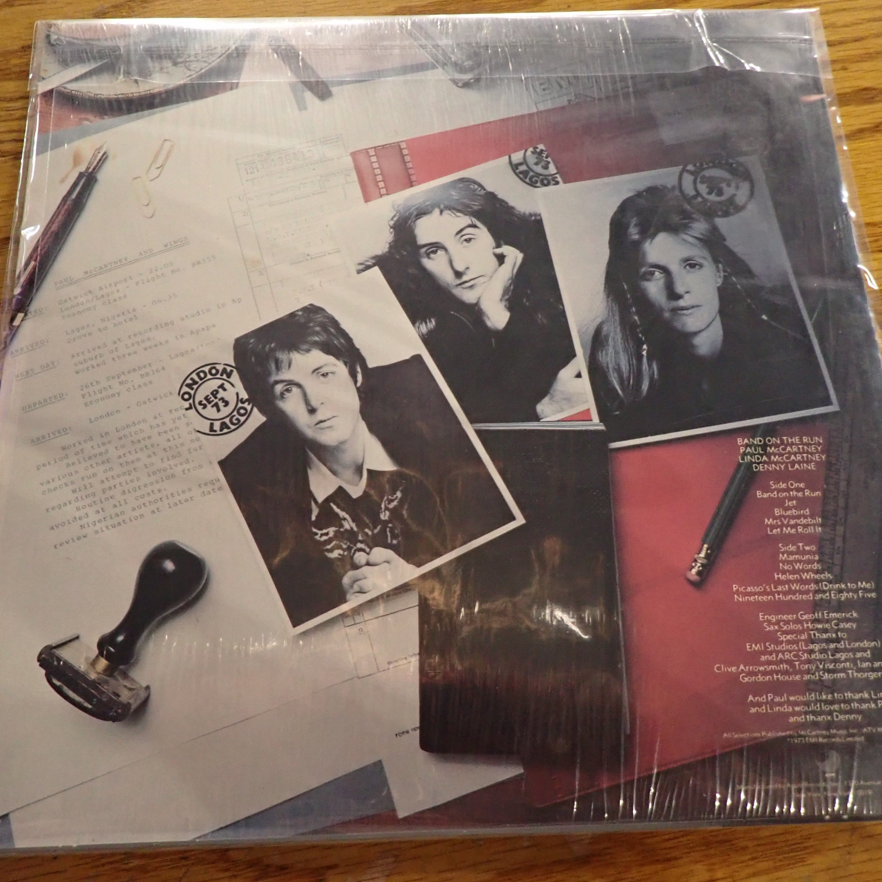 Paul McCartney And Wings – Band On The Run