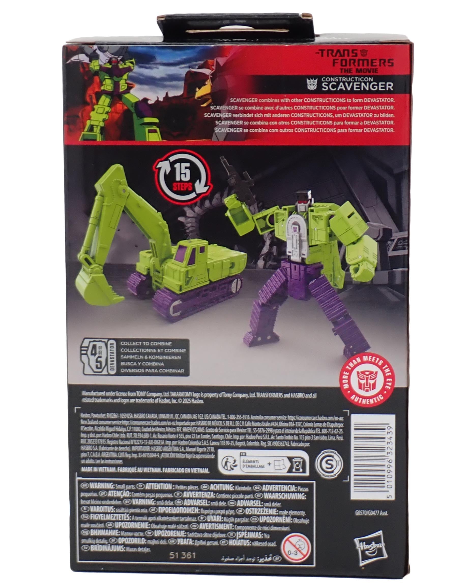 Scavenger (Constructicon) - Studio Series Transformer
