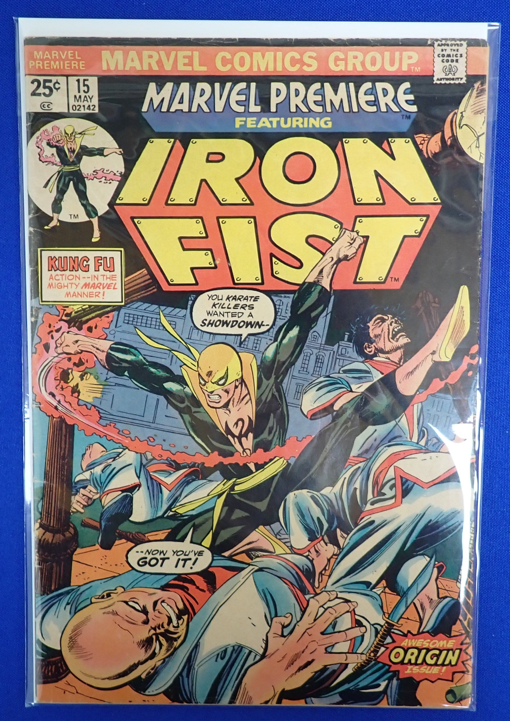 Marvel Premiere #15 (1974) - VG- - (3.5) - 1st Iron Fist, Daniel Rand