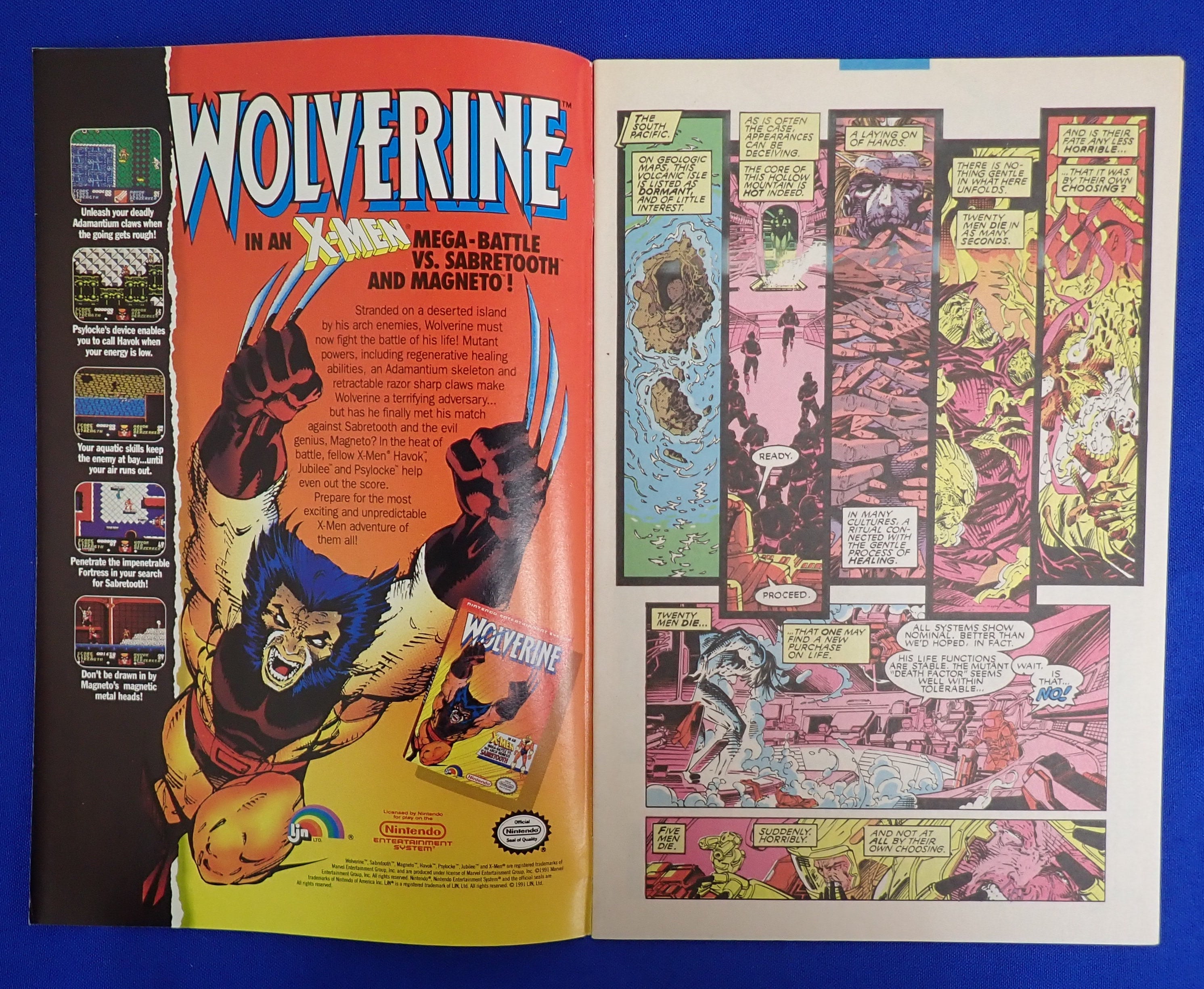 X-Men #4 (1991) - NM - (9.4) - 1st Omega Red