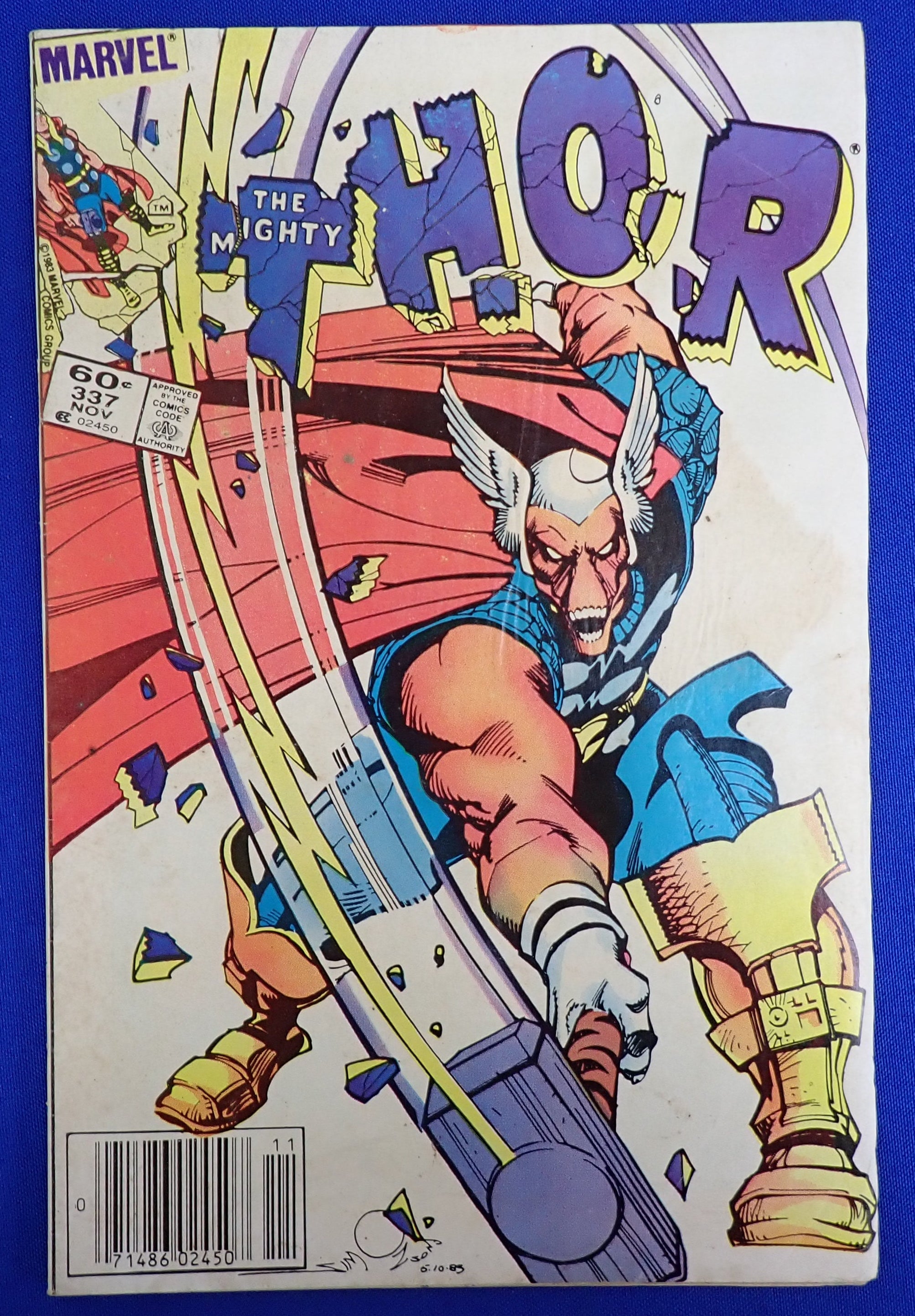 Thor #337-338 (1983) Set - G,VF - (2.0, 8.0) - 1st & 2nd Beta Ray Bill