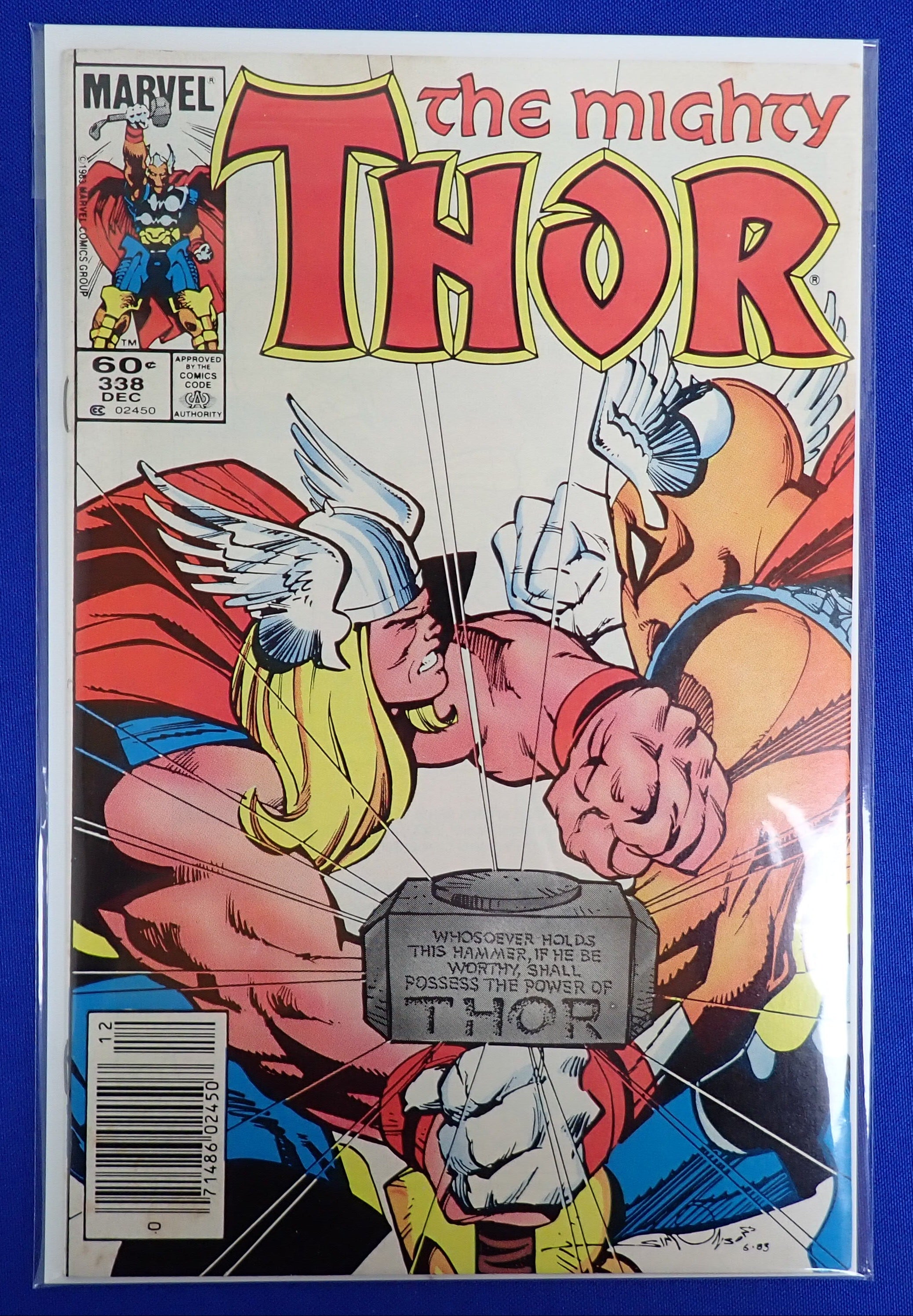 Thor #337-338 (1983) Set - G,VF - (2.0, 8.0) - 1st & 2nd Beta Ray Bill
