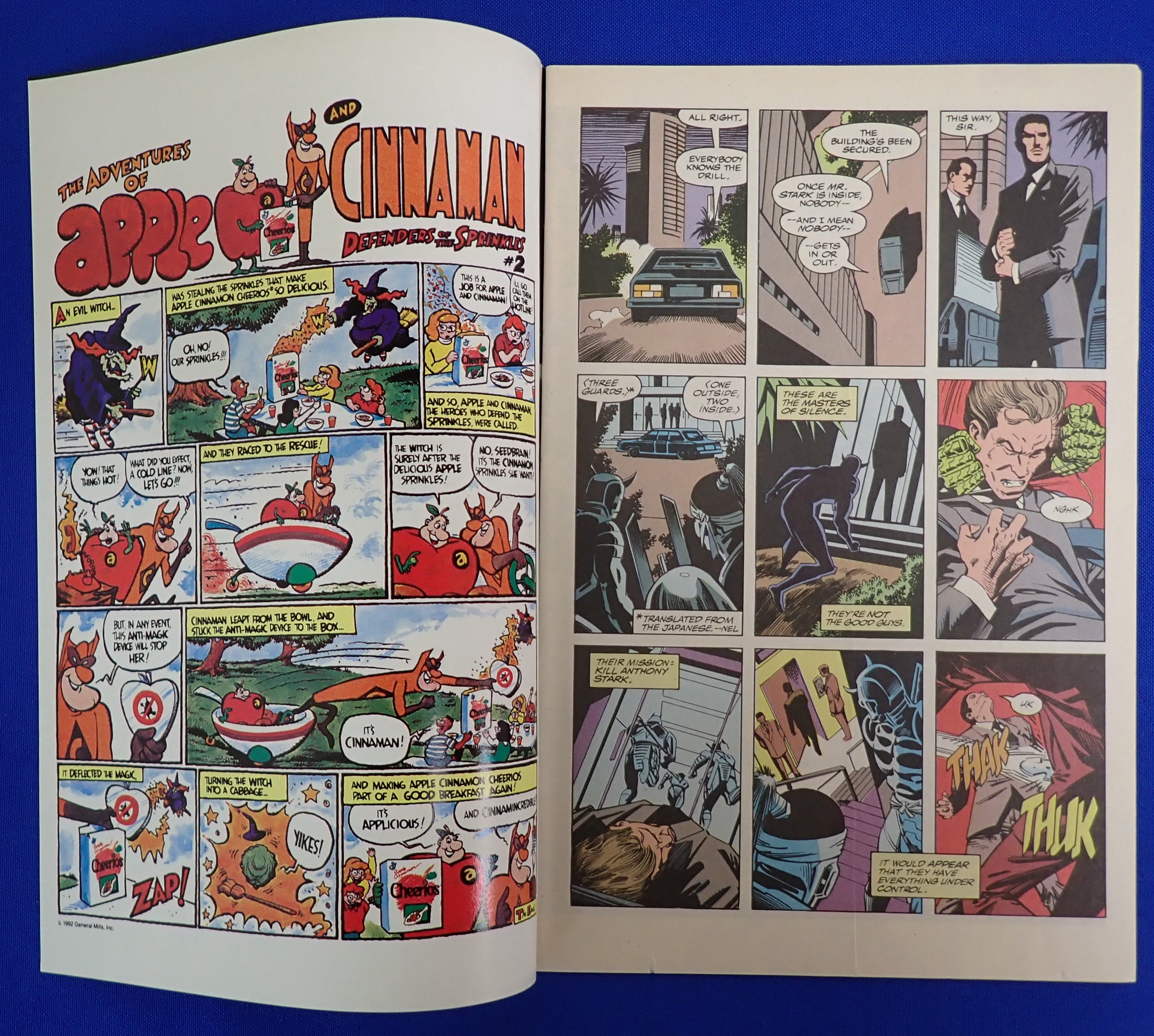 Iron Man #282 (1992) - VF - (8.0) - 1st Cover App. War Machine