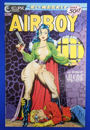 Airboy #5 (1986) - NM- - (9.2) - Iconic Dave Stevens Cover