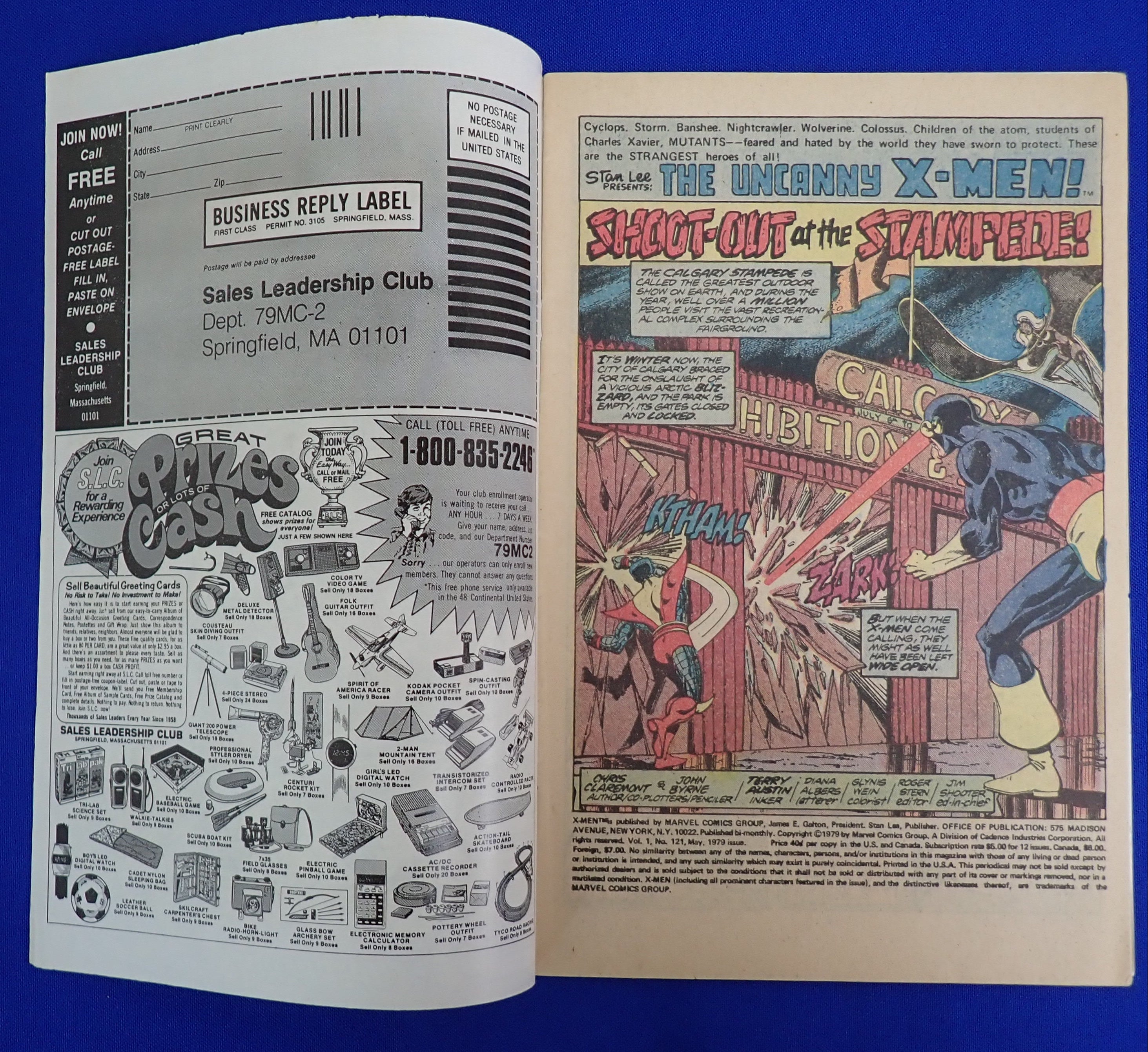 Uncanny X-Men #121 (1979) - FN/VF - (7.0) - 1st Full Team Alpha Flight