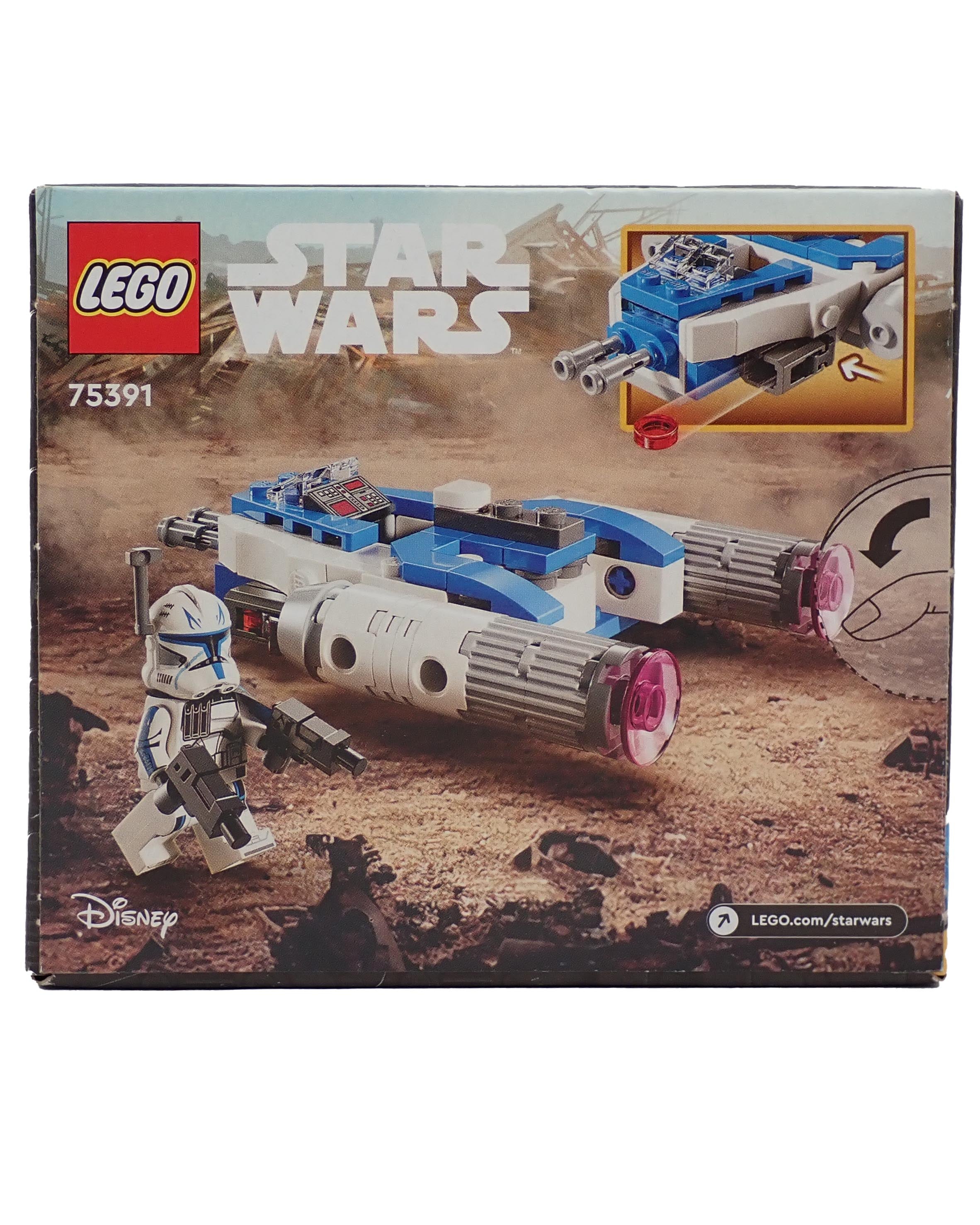 Captain Rex Y-Wing Microfighter - LEGO Set #75391