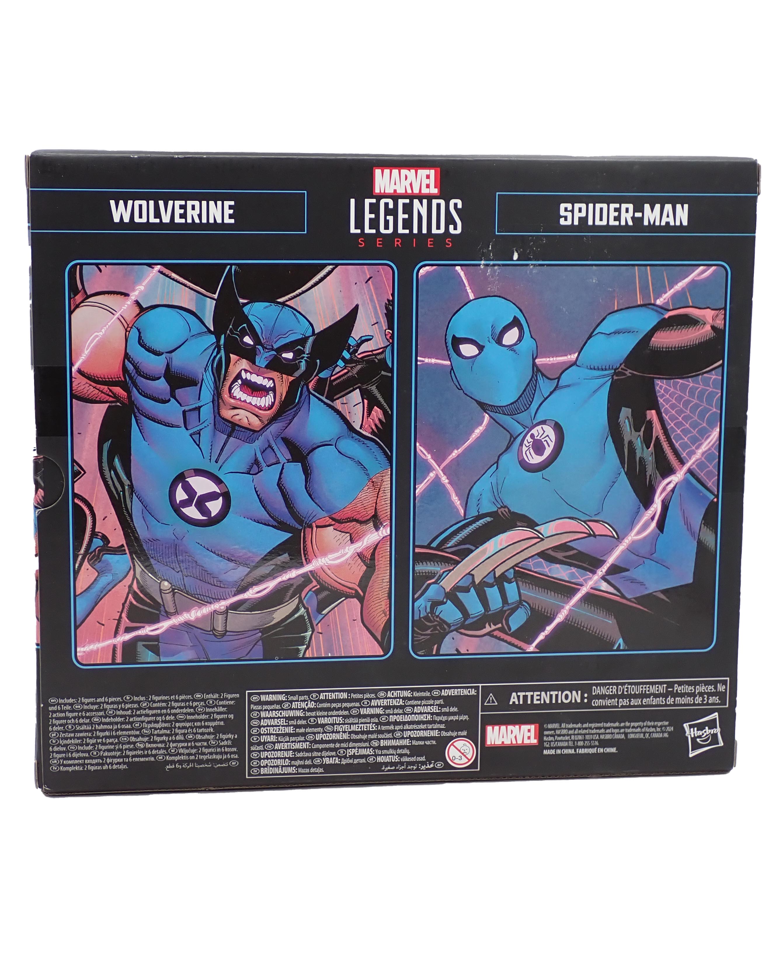 Wolverine & Spider-Man - Marvel Legends Figures