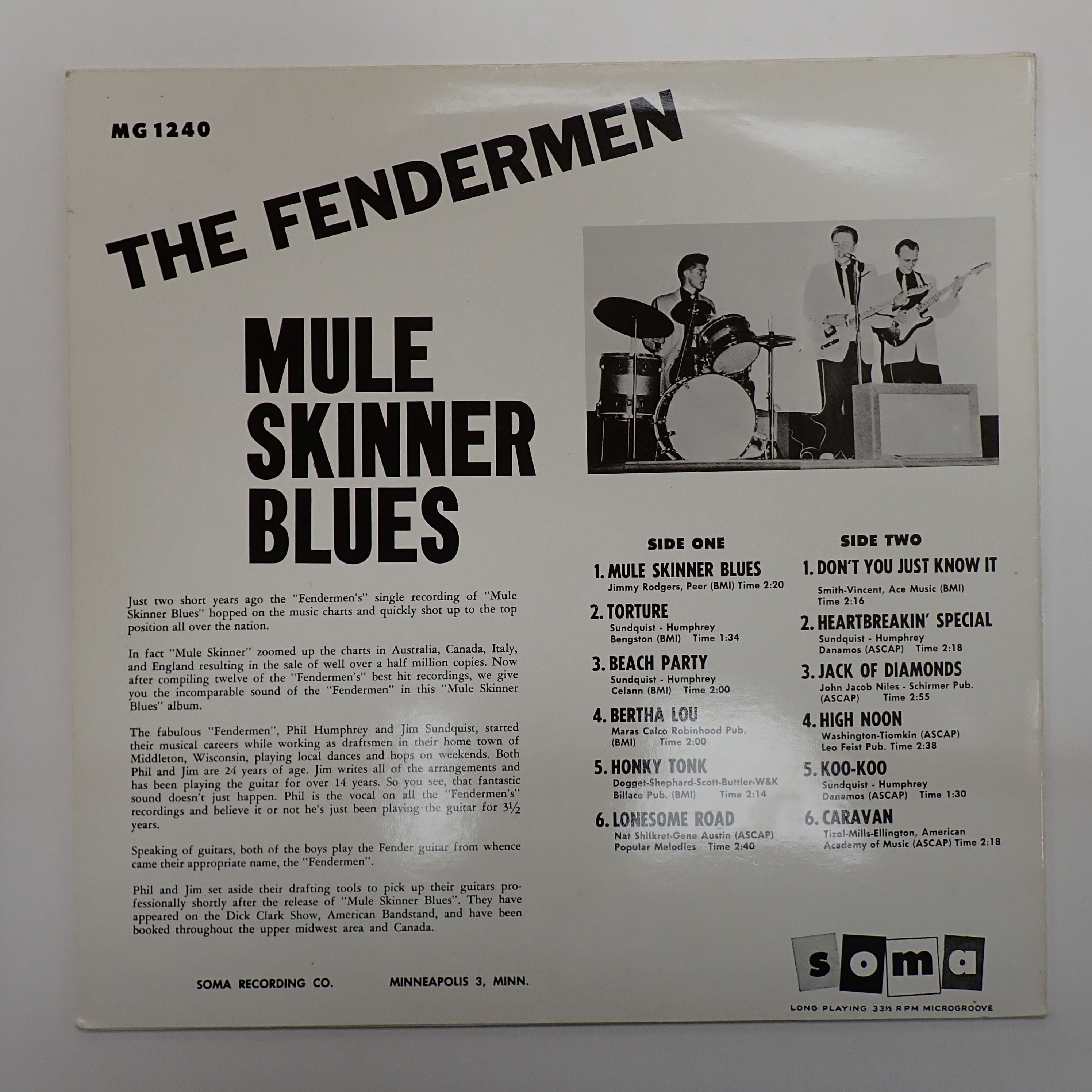 The Fendermen - Mule Skinner Blues